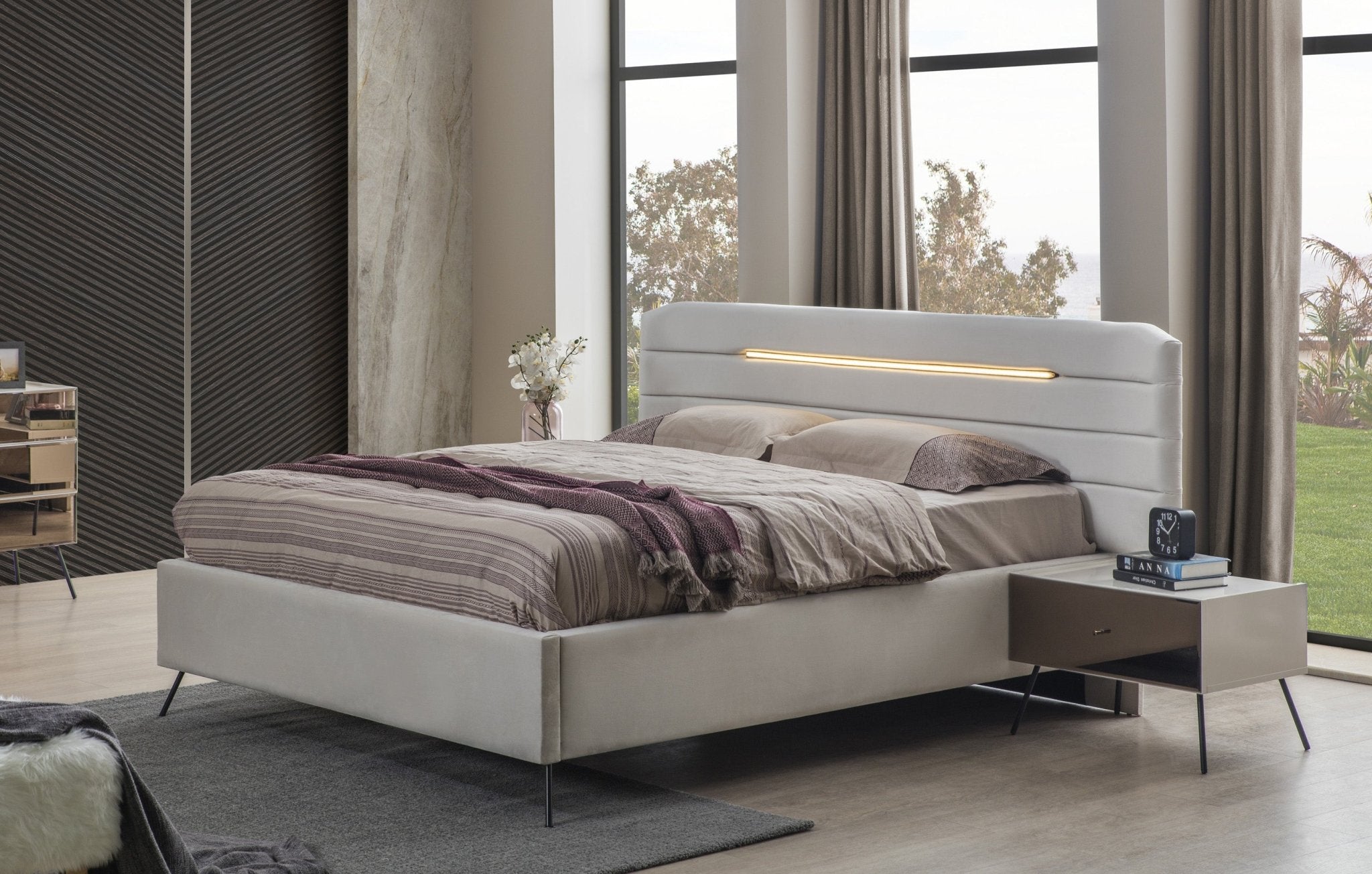 Bronze Yatak Odası Takımı Aytaşı - Rossohome