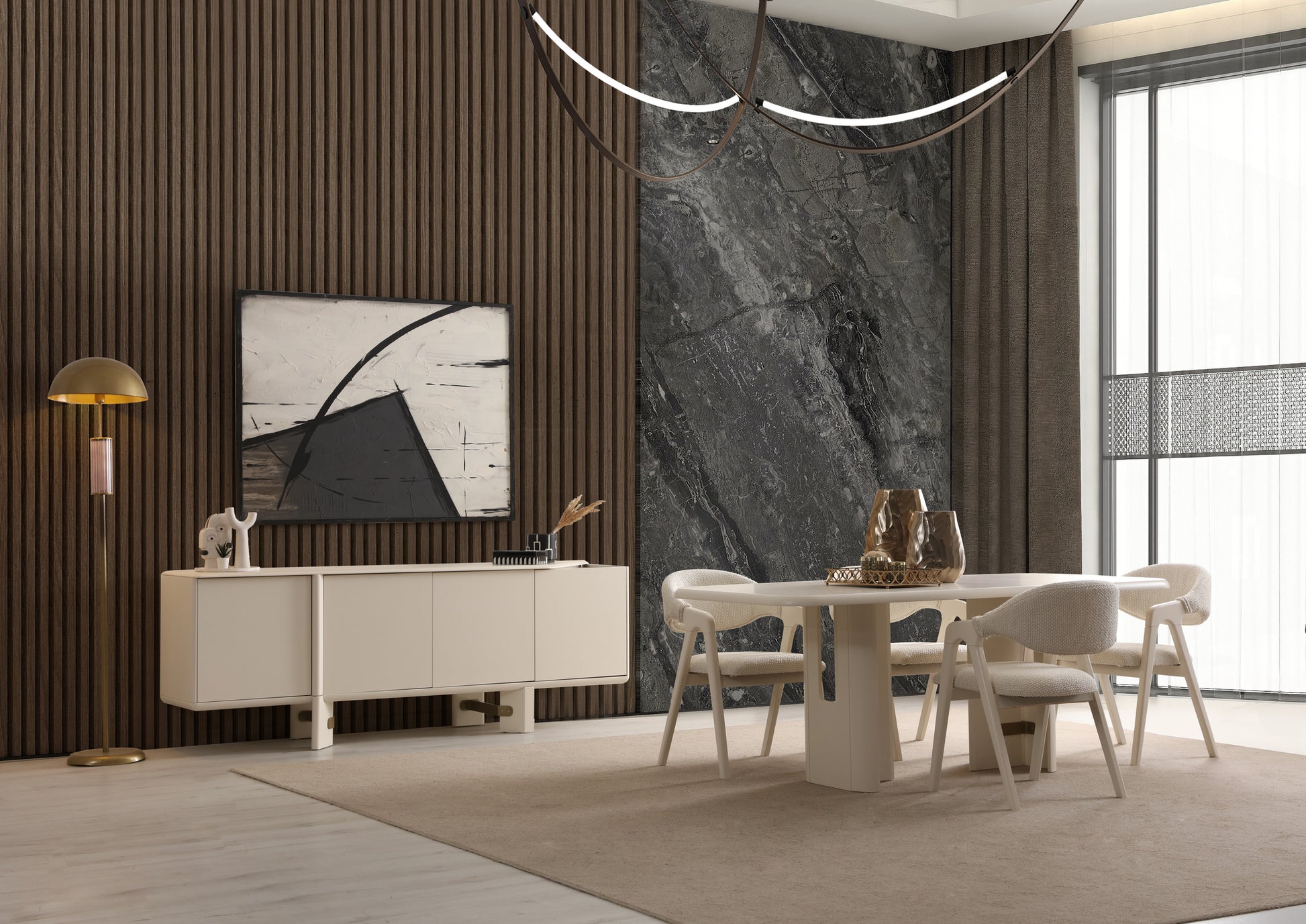 Glamour Yemek Odası Takımı