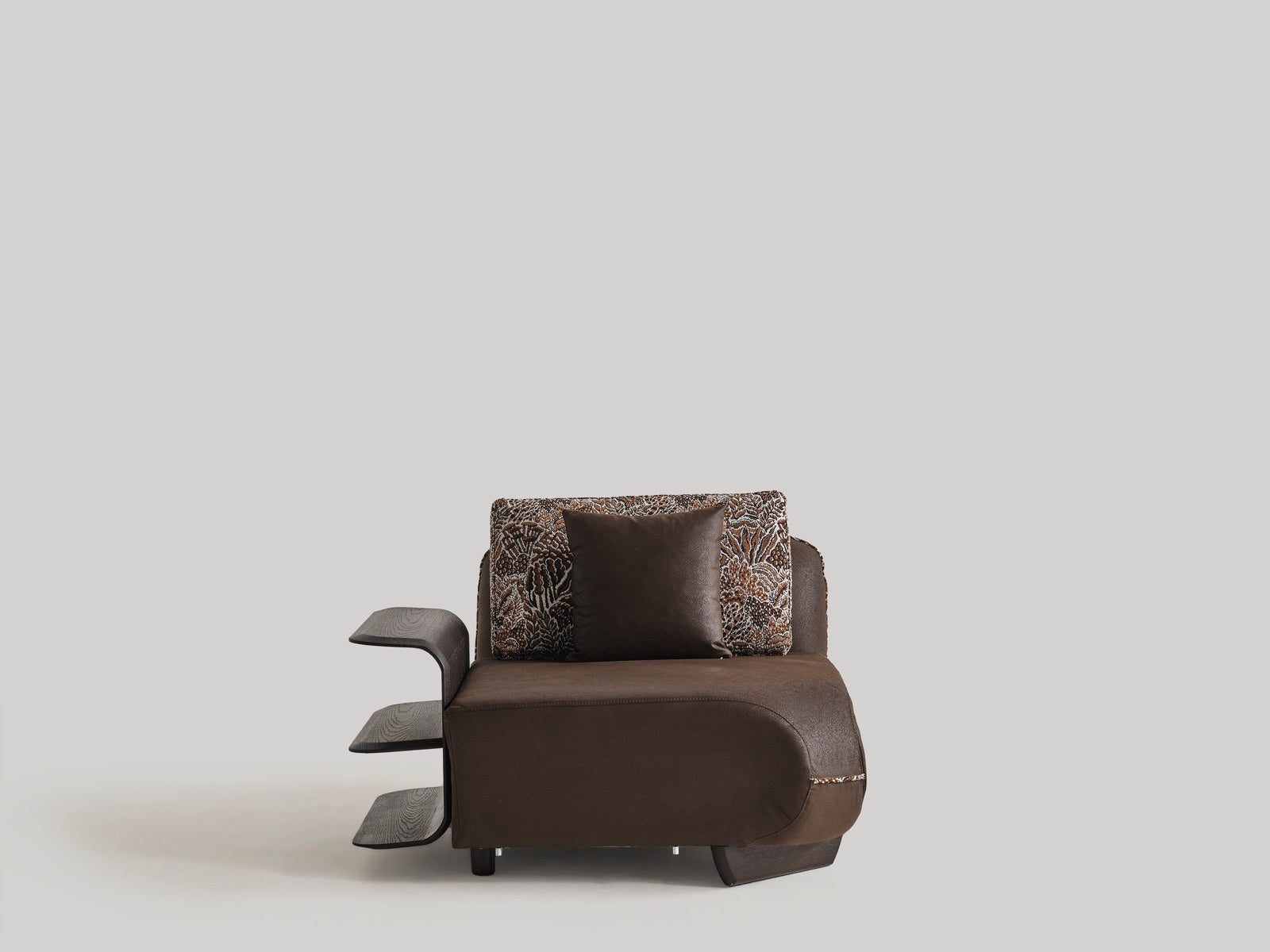 Siena 120x120 Köşe Modülü (Kitaplıklı)