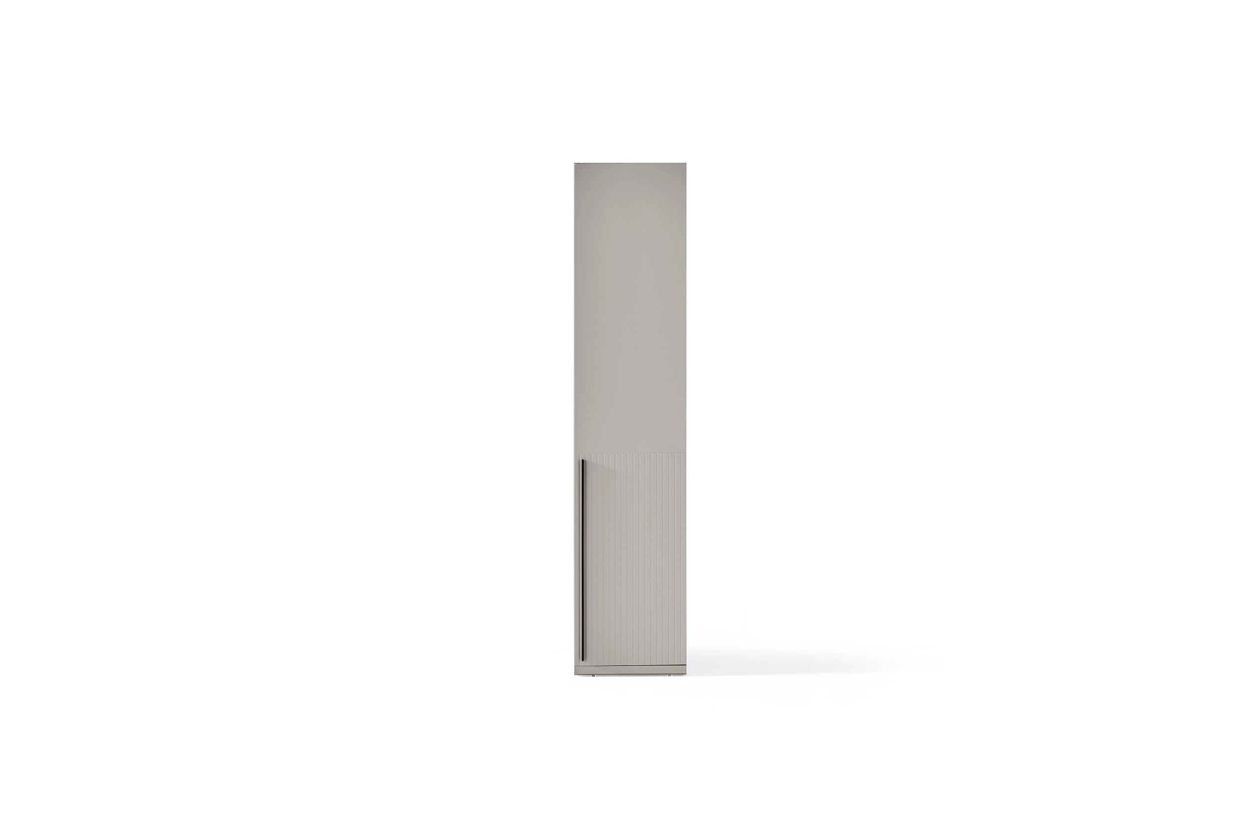 Pastel Tek Kapılı Raflı Dolap