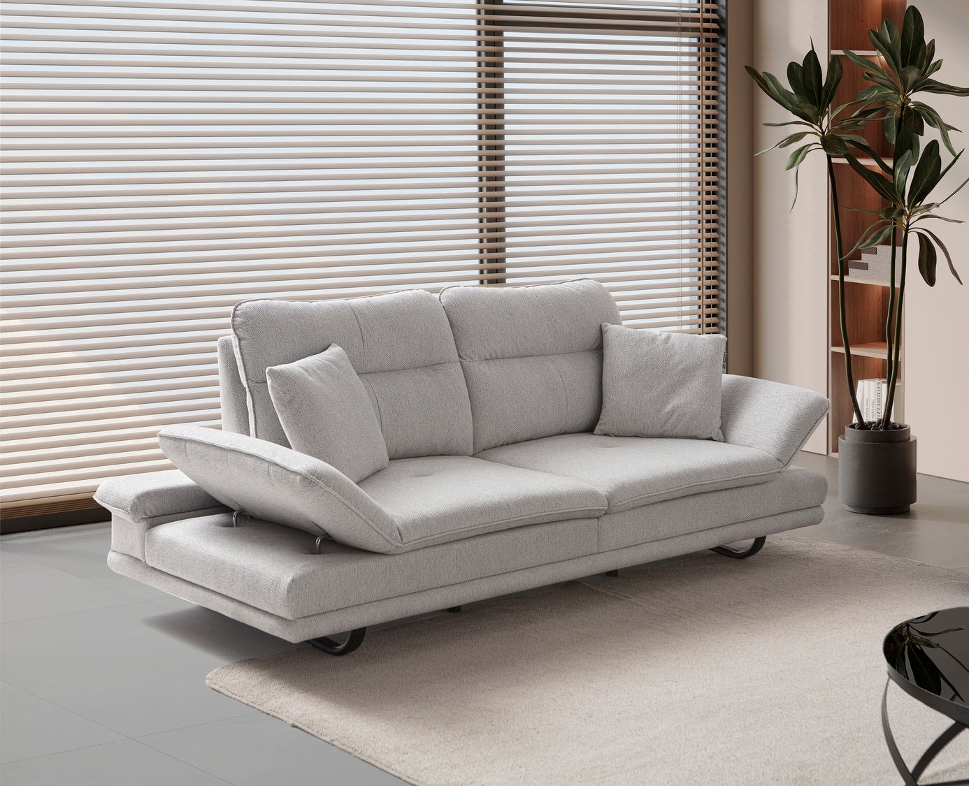 Siesta Sabit Üçlü Koltuk - Rossohome