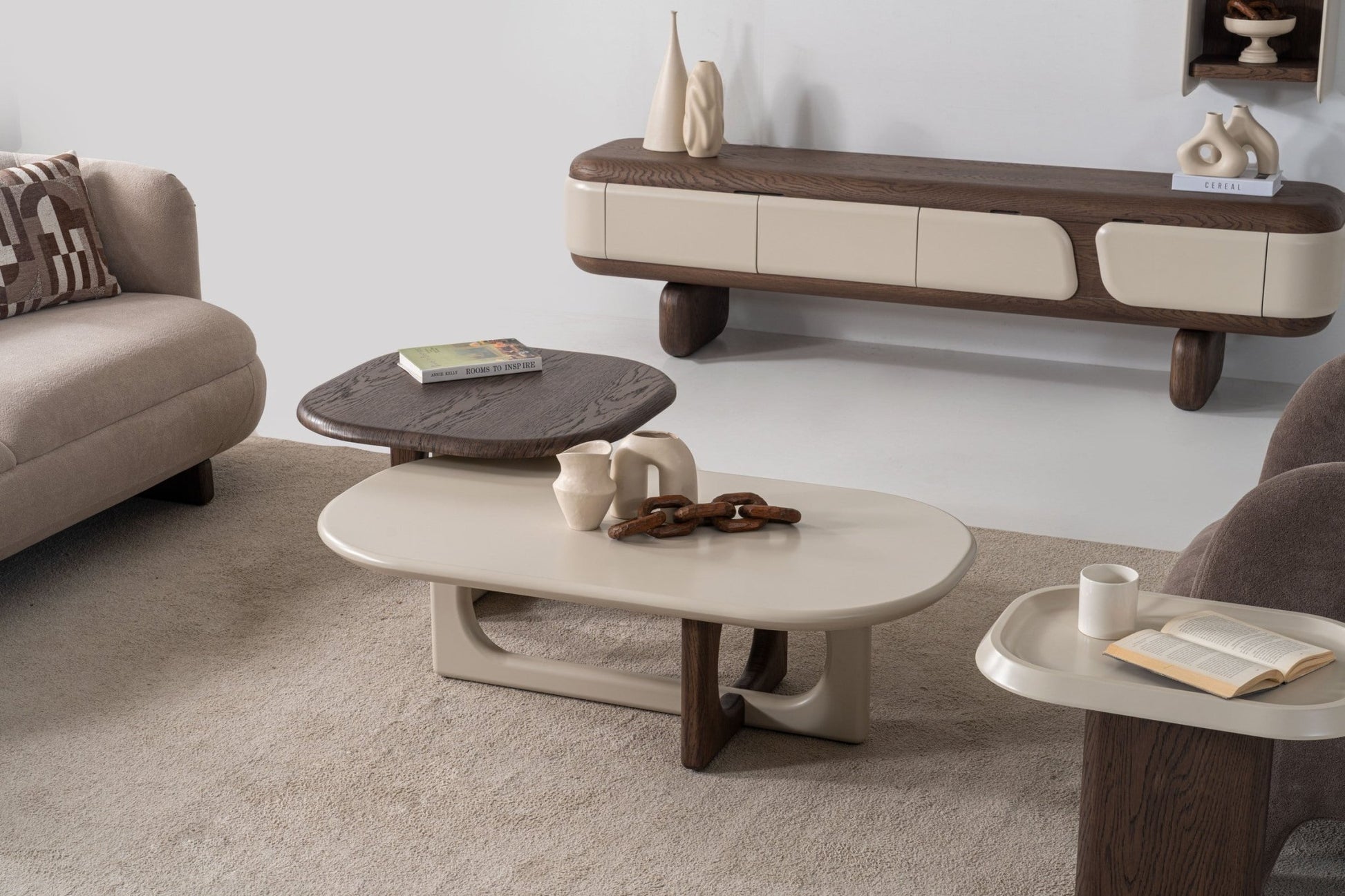 Luva Sehpa Set - Rossohome