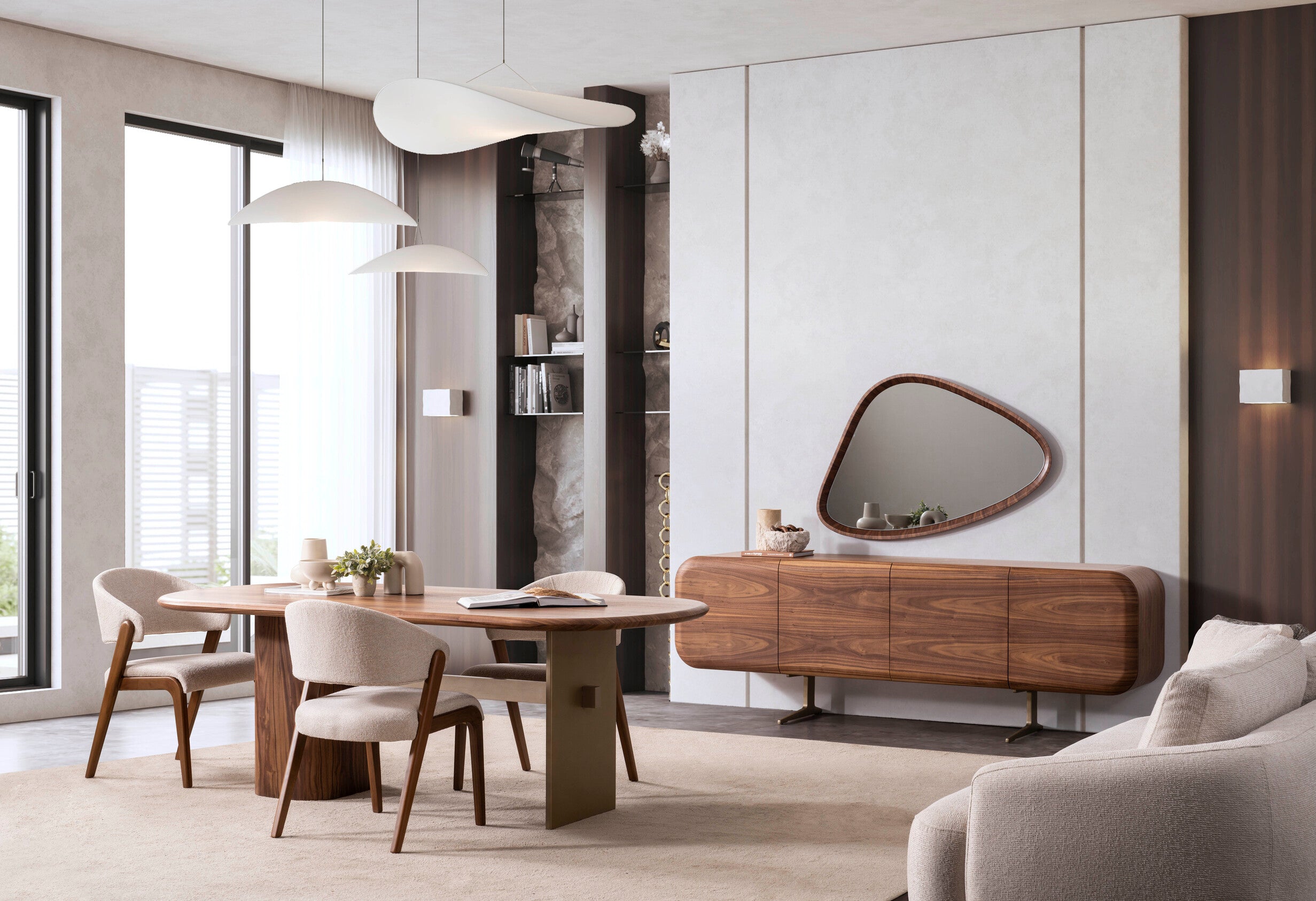 Lugano Yemek Odası Takımı