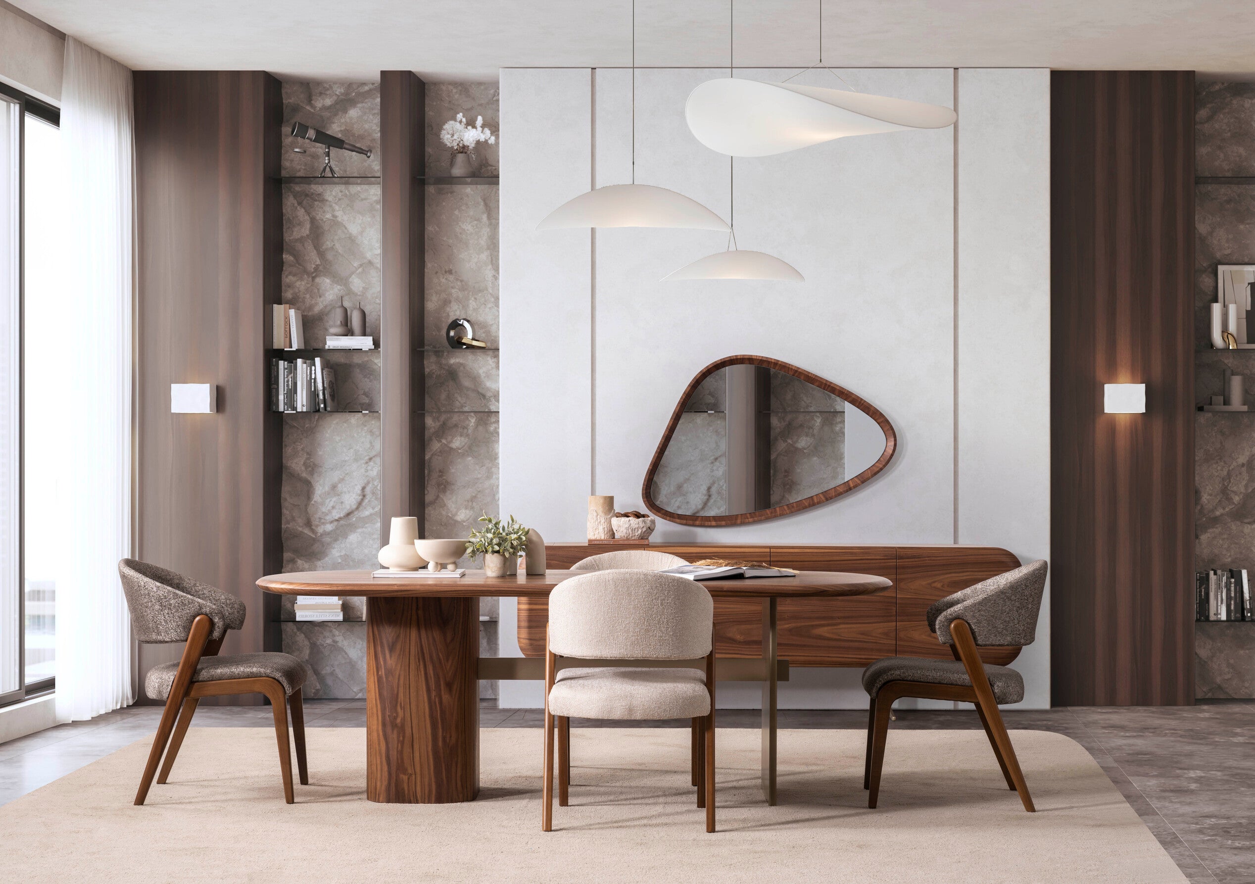 Lugano Yemek Odası Takımı