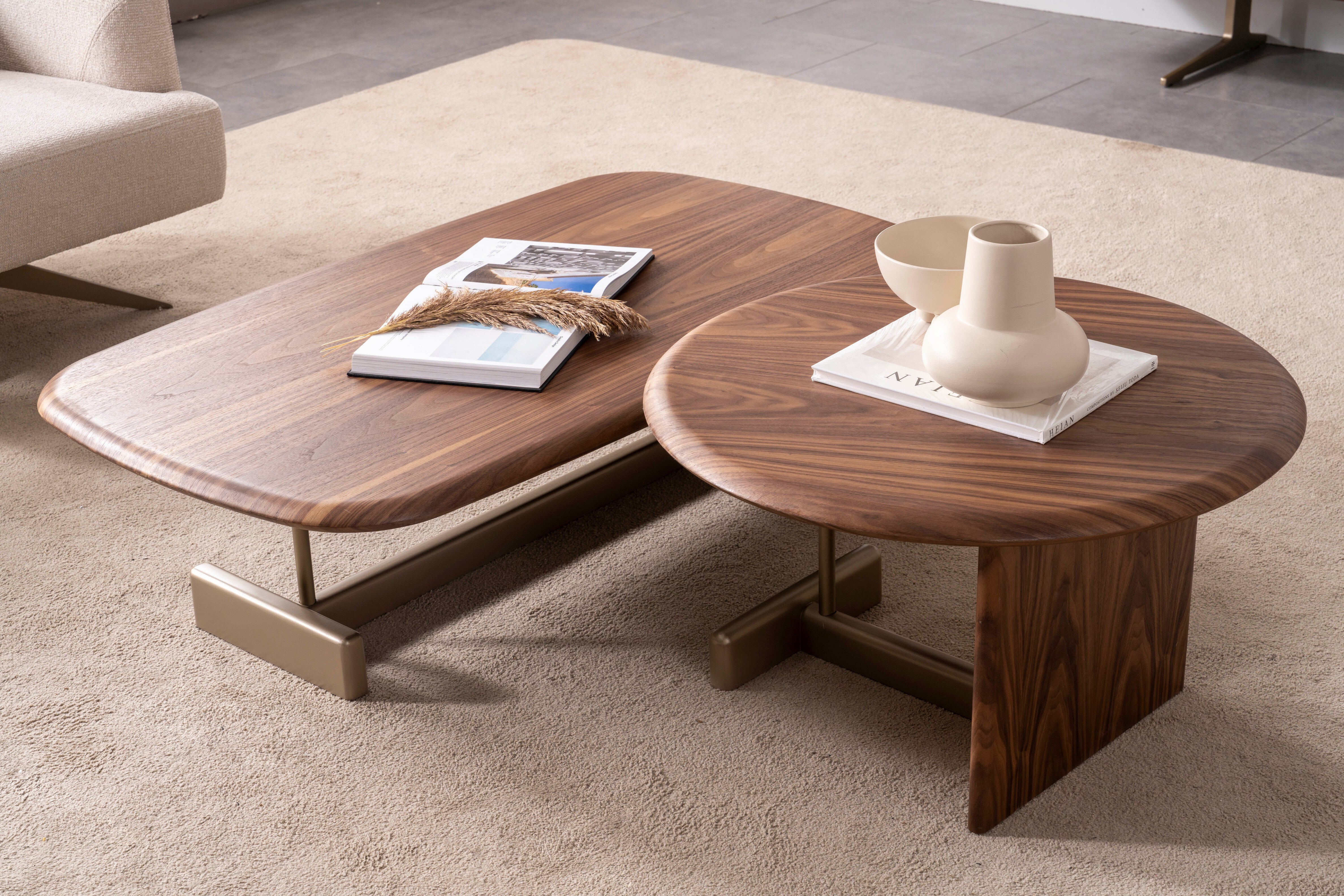 Lugano Yuvarlak Orta Sehpa