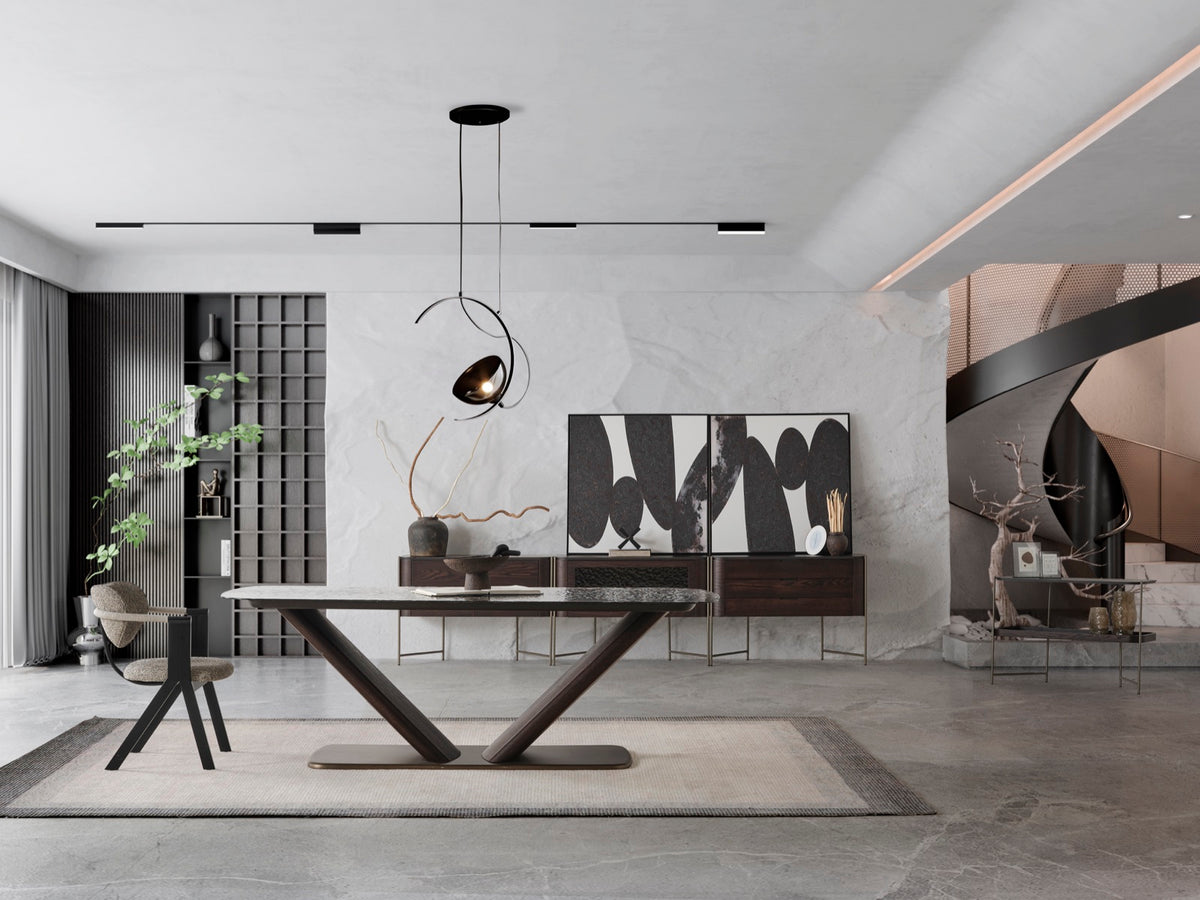 Mix Yemek Odası Takımı yan açı görünüm 17