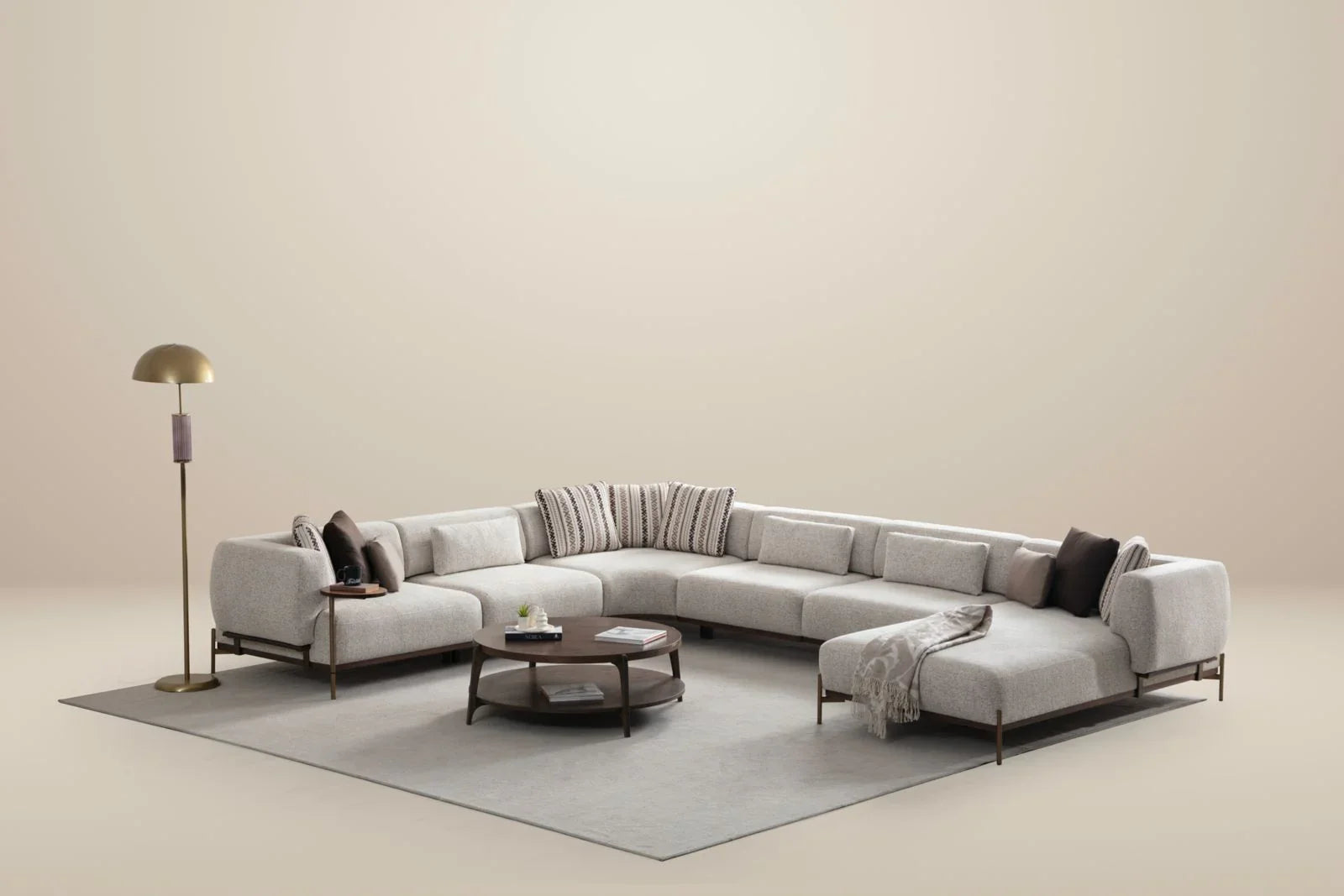 Tesla Köşe Koltuk / Maxi U Köşe (330x420x195) - Rossohome