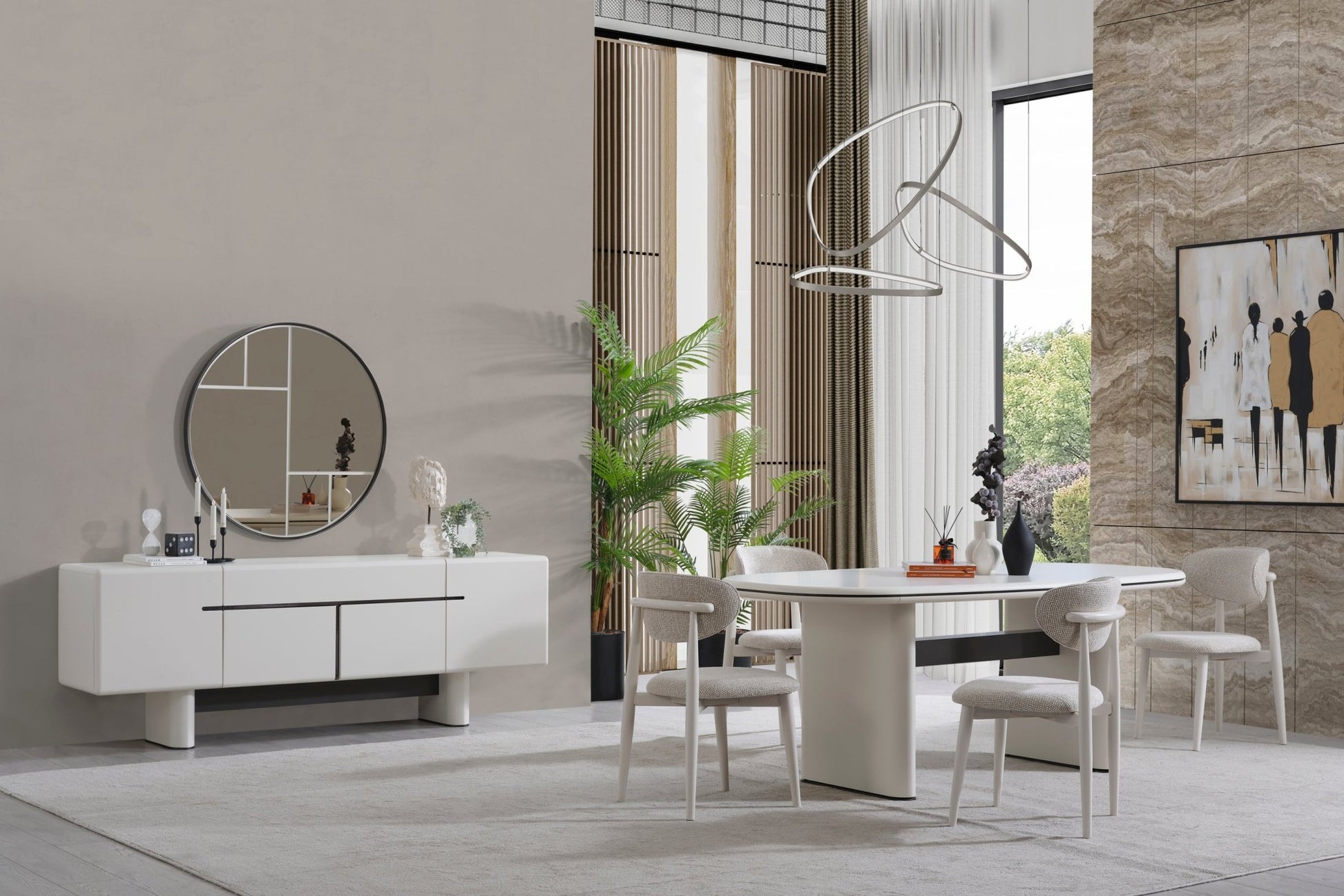 Premium Denver Yemek Odası - Rossohome