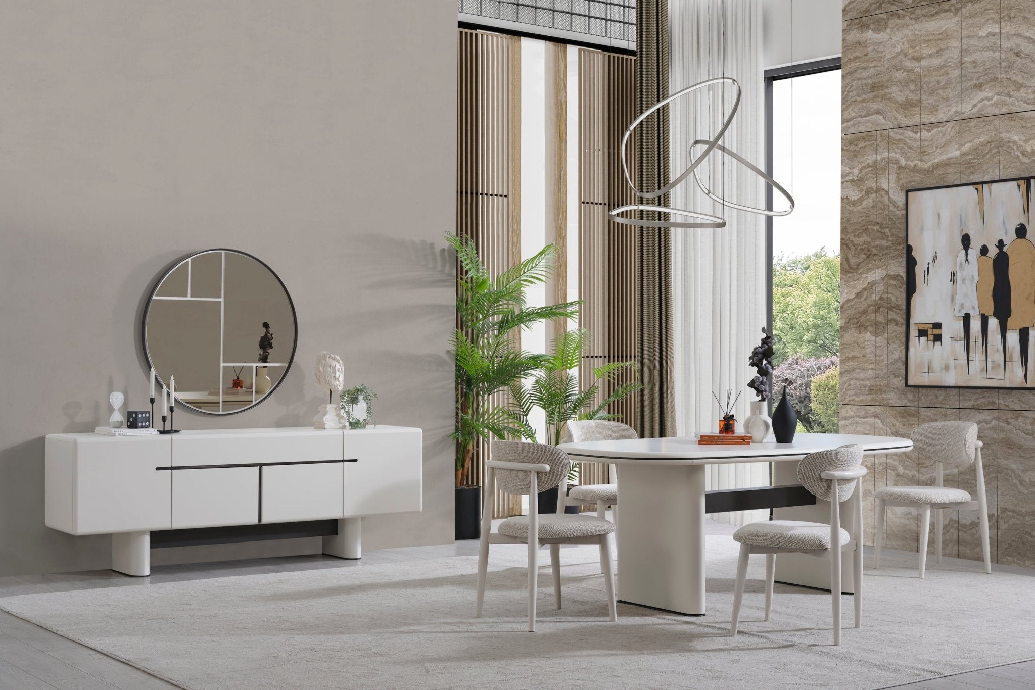 Premium Denver Yemek Odası - Rossohome