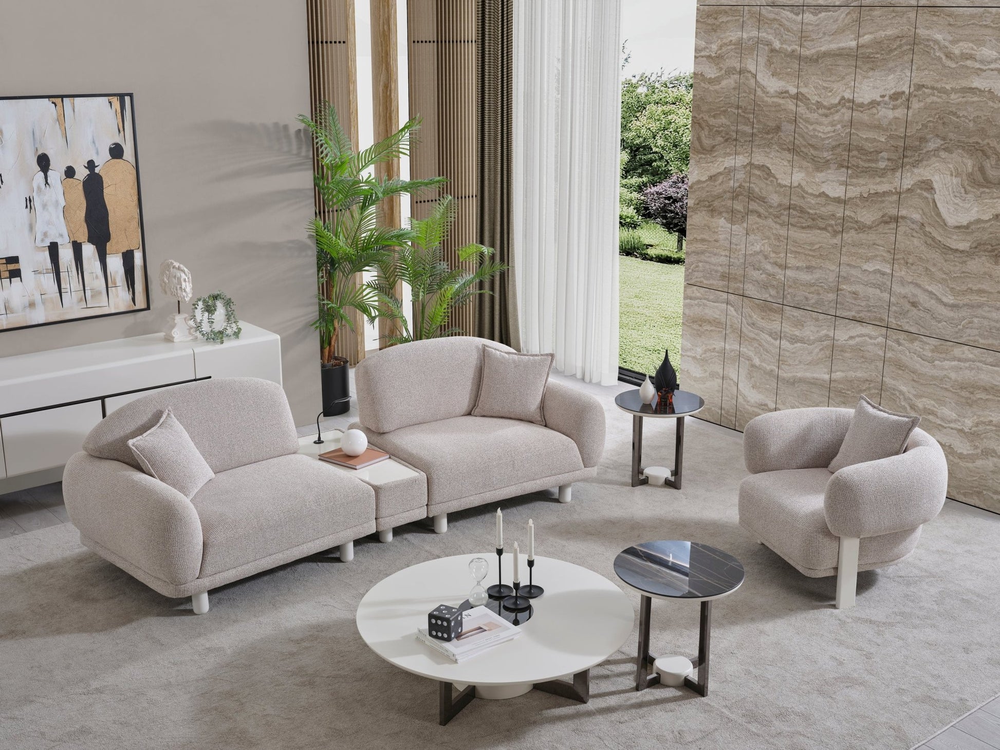 Premium Denver Orta Sehpa - Rossohome