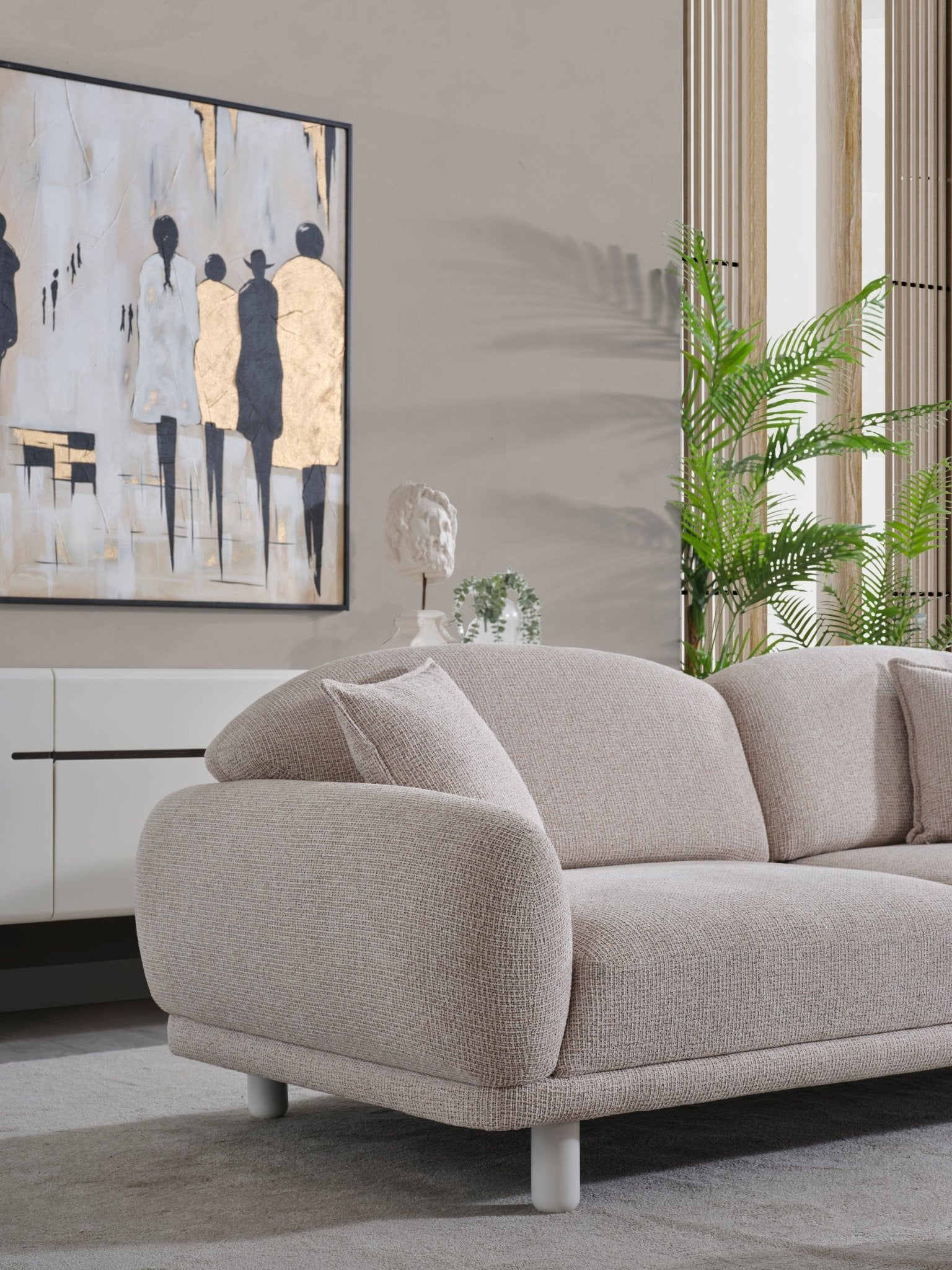 Premium Denver Üçlü Koltuk - Rossohome