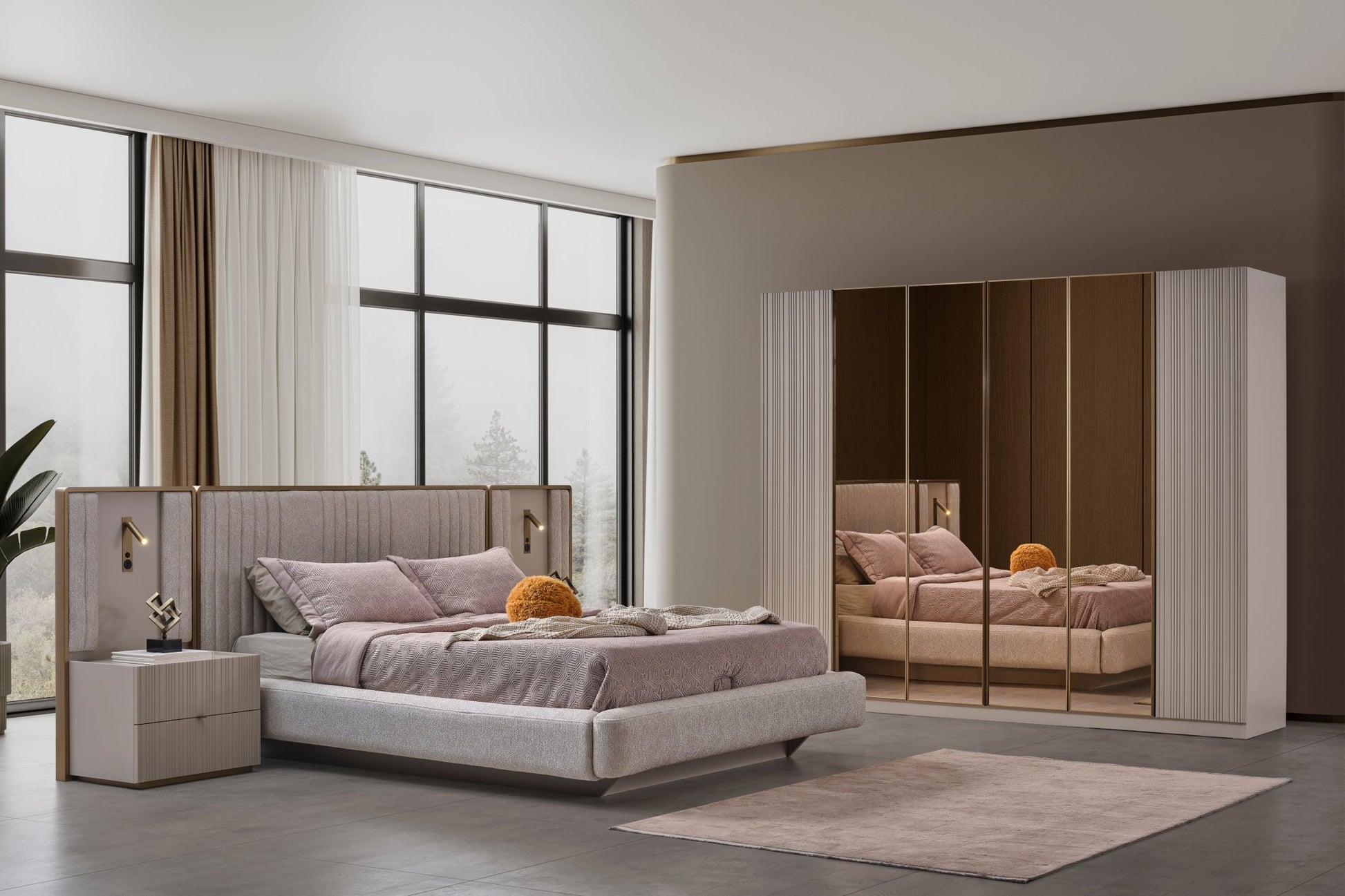 Line Yatak Odası Takımı - Rossohome
