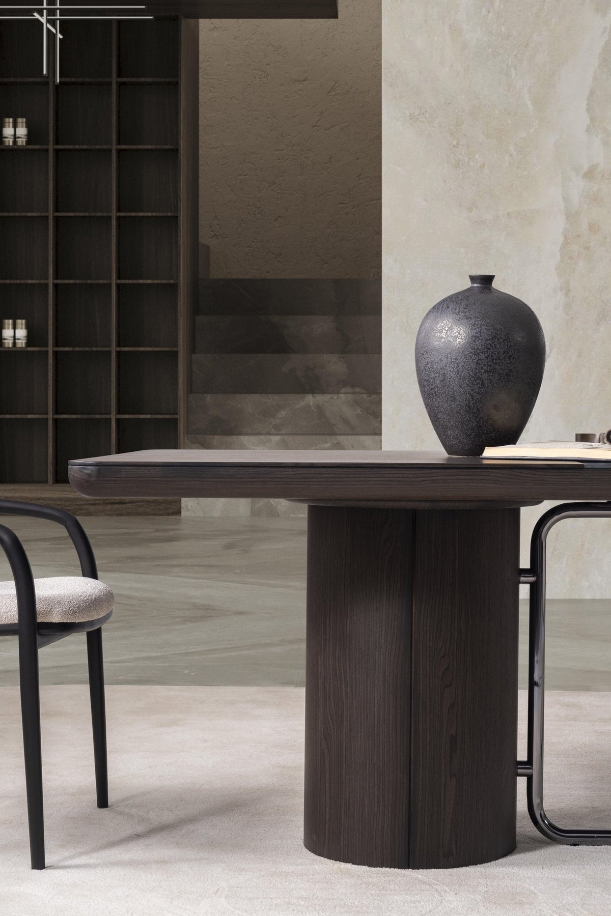 Lucca Siyah Sandalye (6'lı Set) - Rossohome