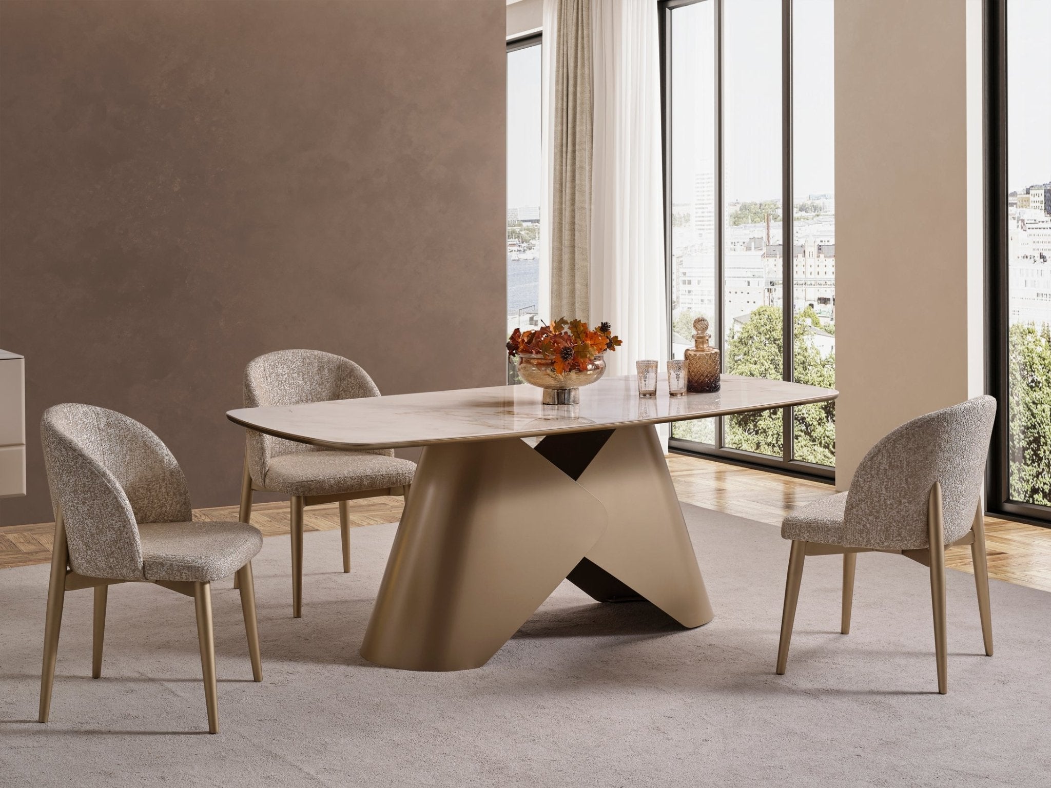 Nordic Luxury Yemek Odası - Rossohome