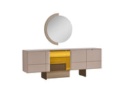 Nordic Luxury Konsol + Ayna - Rossohome
