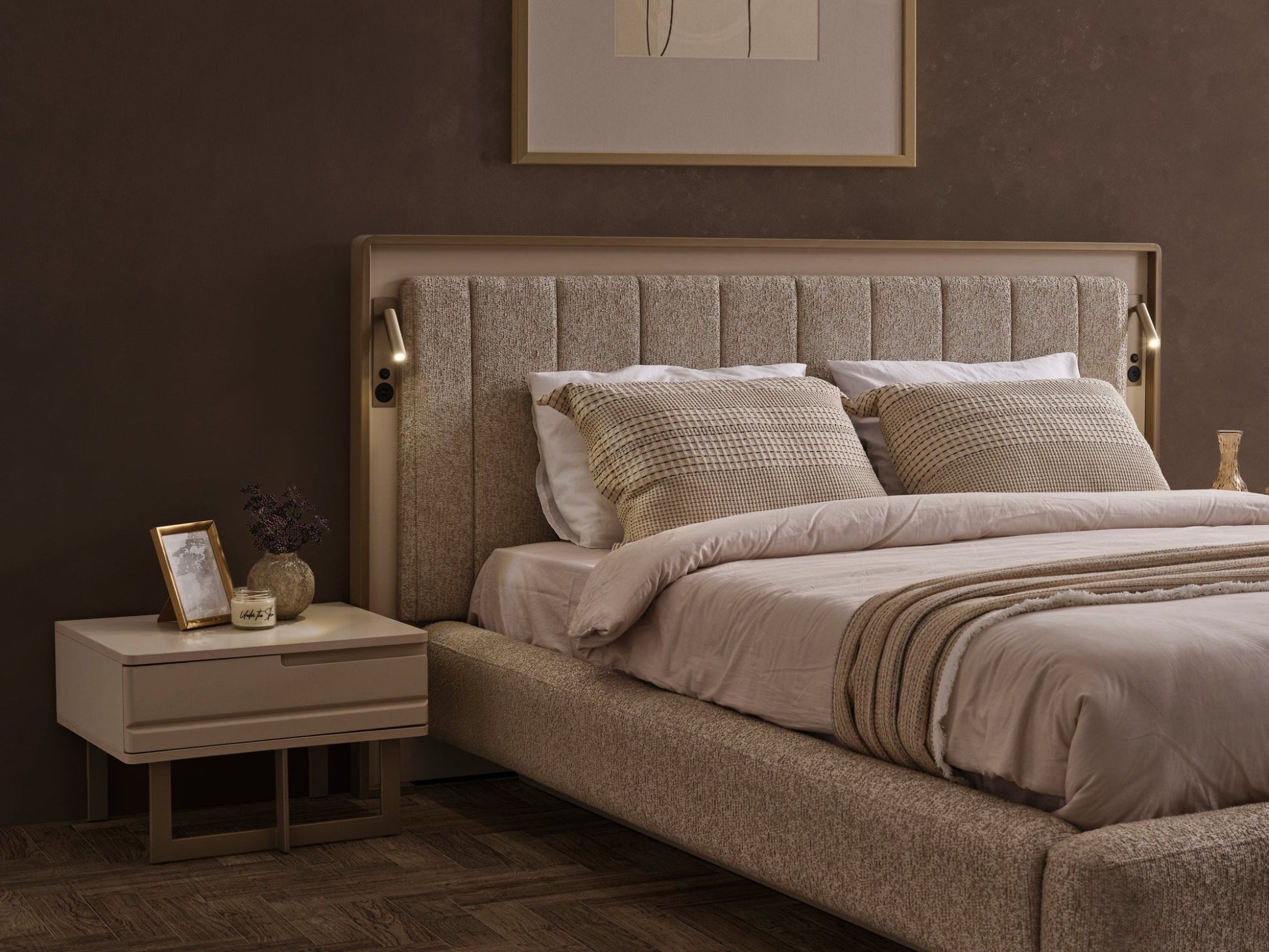 Nordic Luxury Yatak Odası Takımı - Rossohome