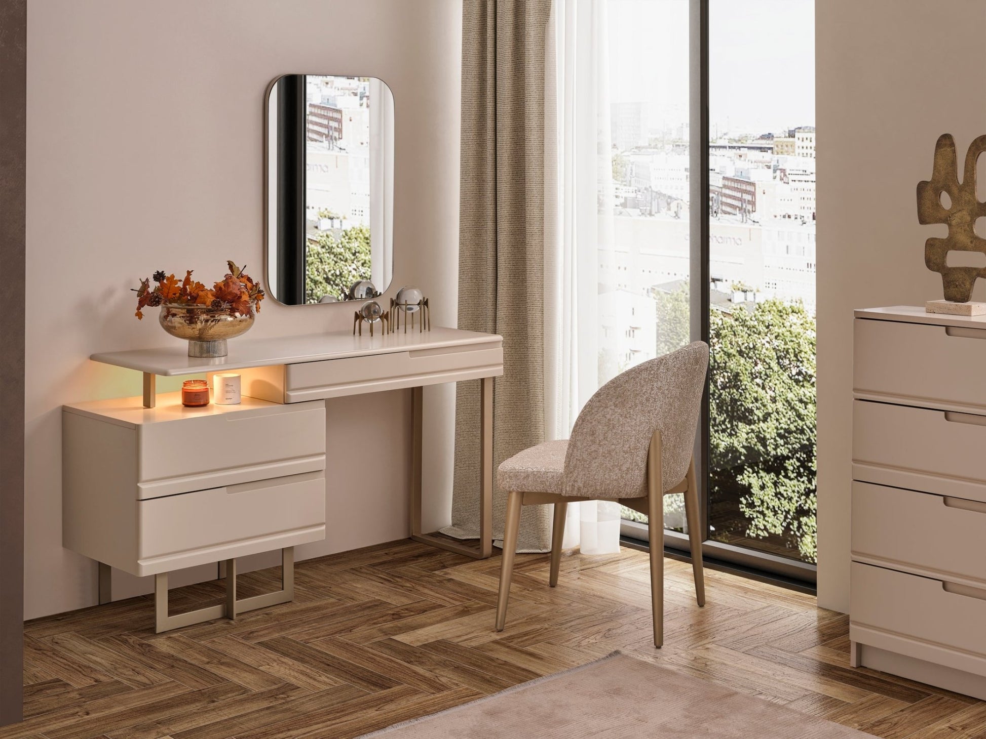 Nordic Luxury Şifonyer - Rossohome