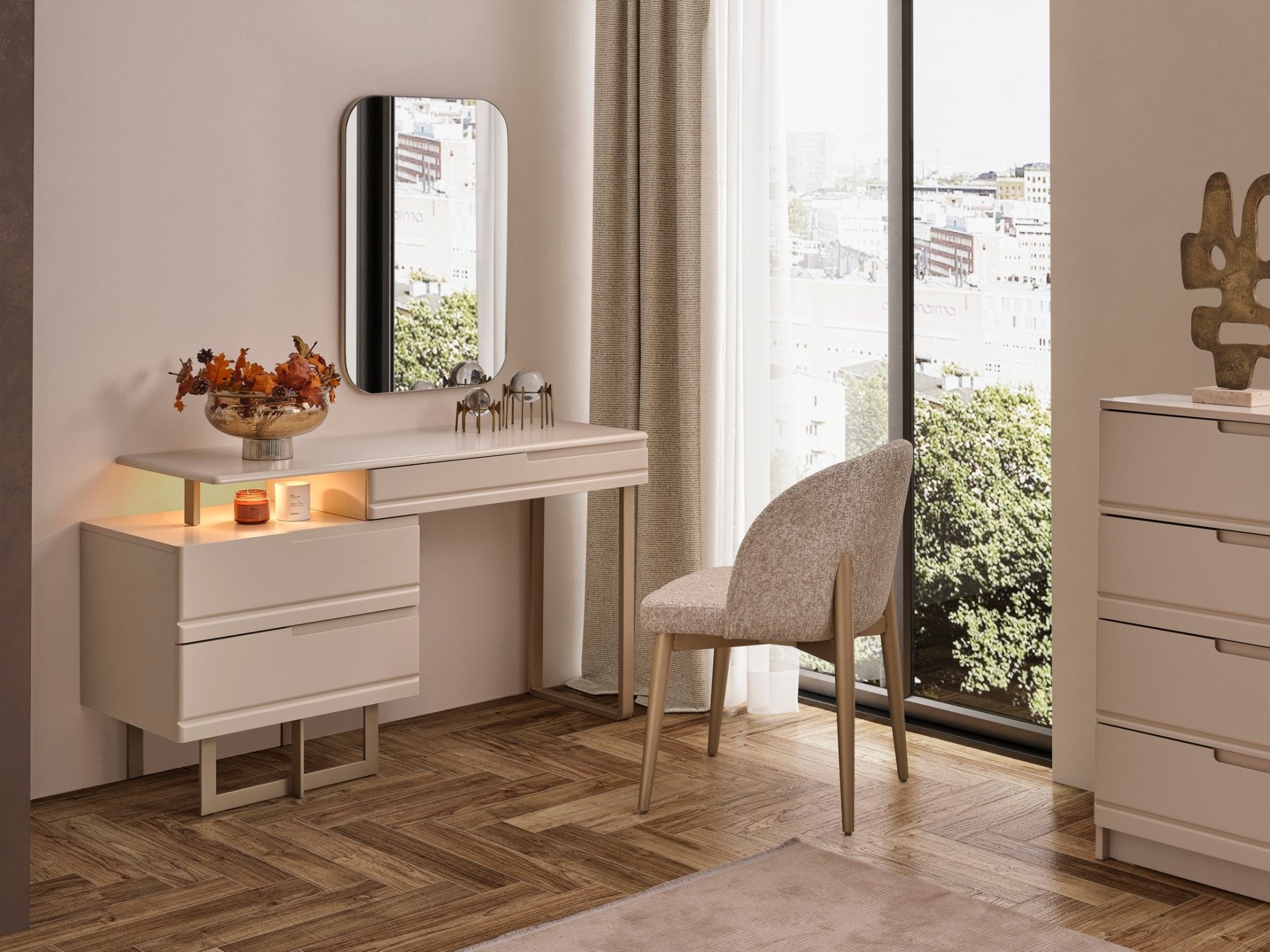 Nordic Luxury Şifonyer - Rossohome
