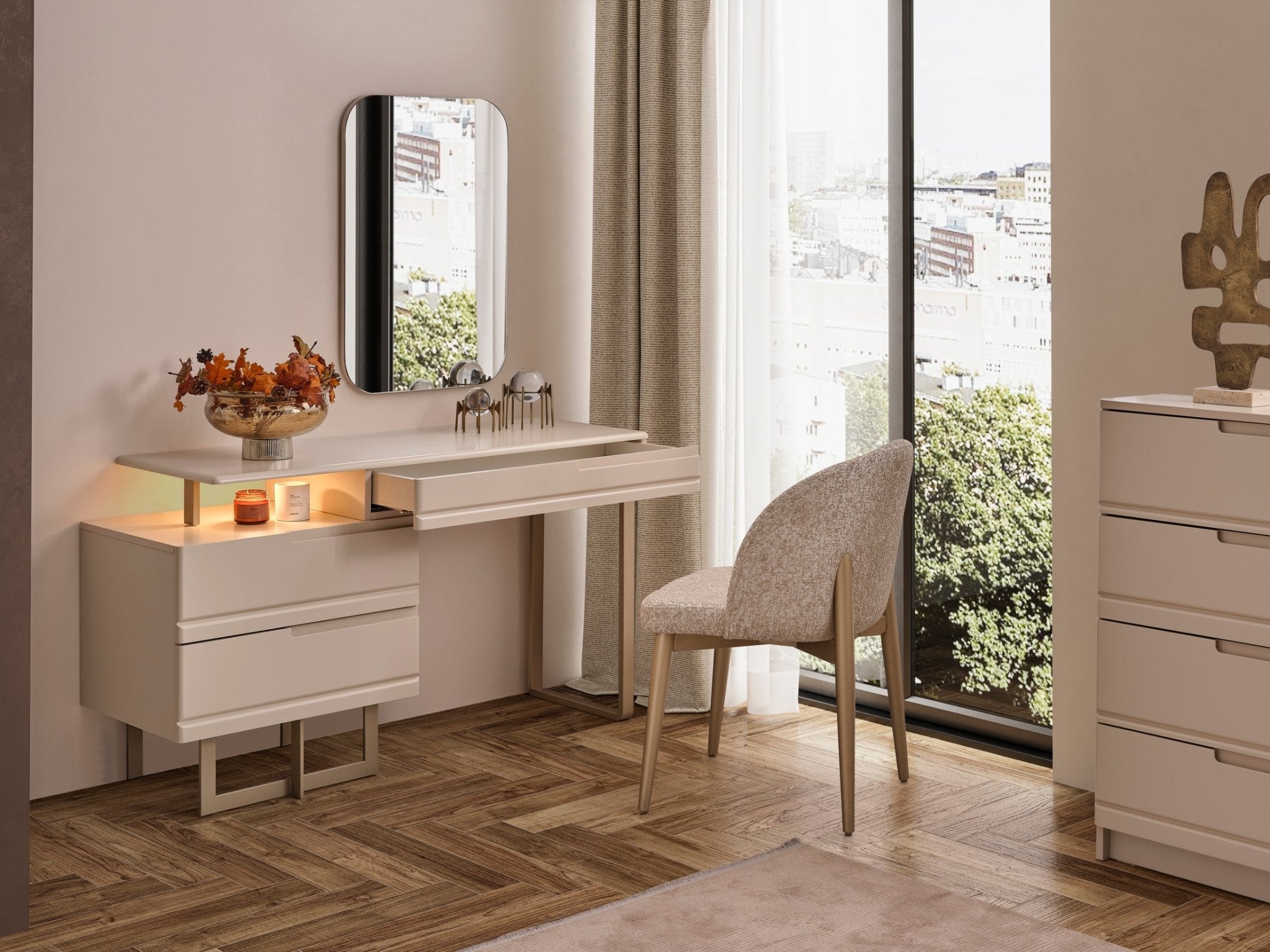 Nordic Luxury Şifonyer - Rossohome