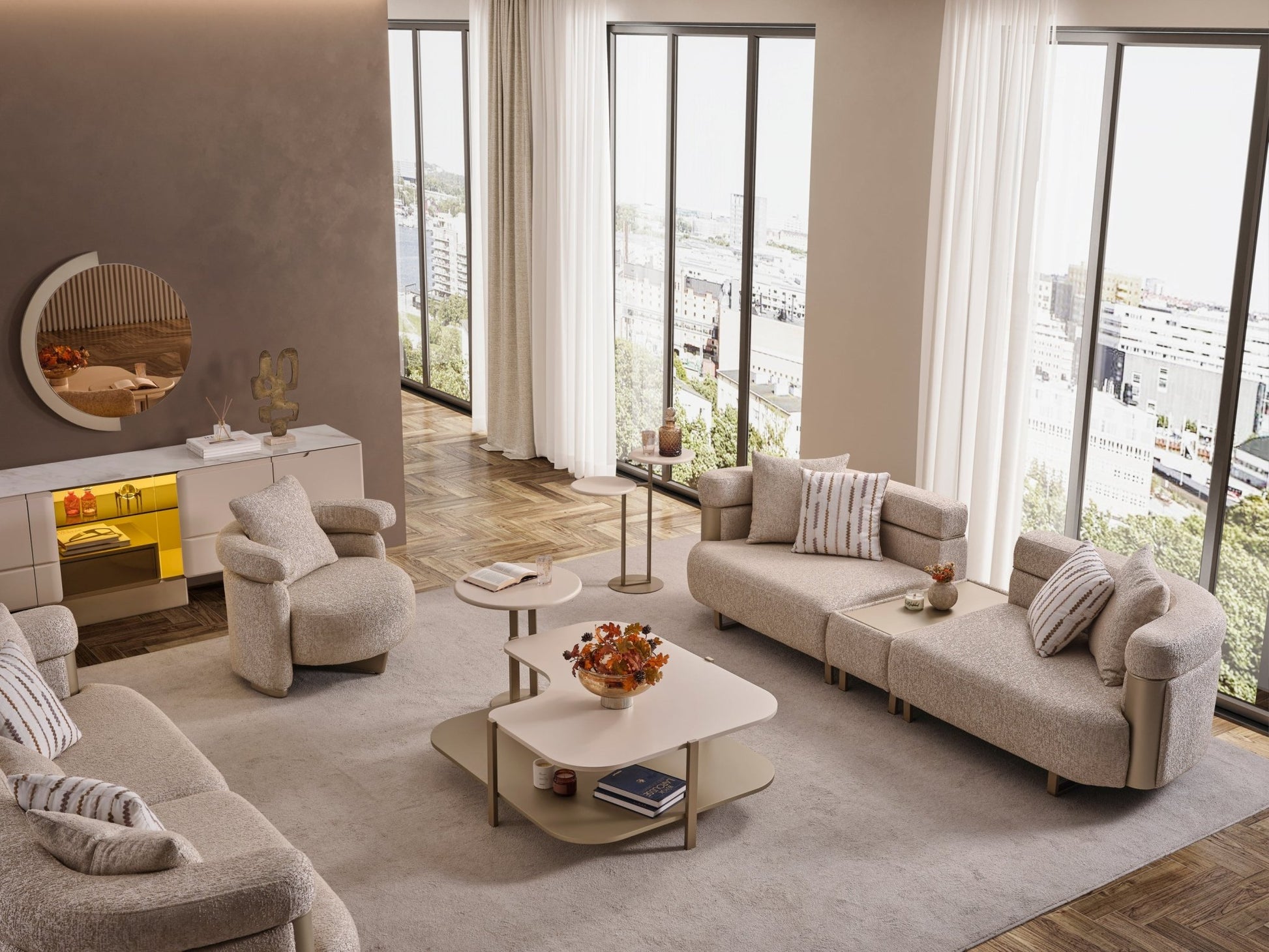 Nordic Luxury Koltuk Takımı - Rossohome