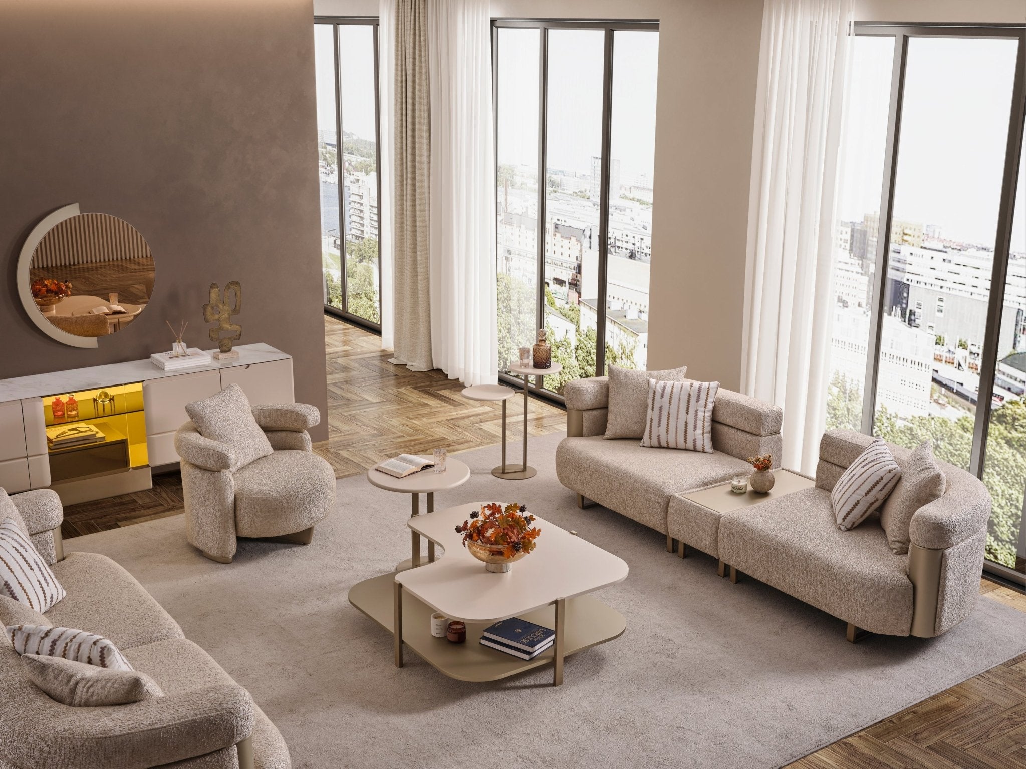 Nordic Luxury Koltuk Takımı - Rossohome