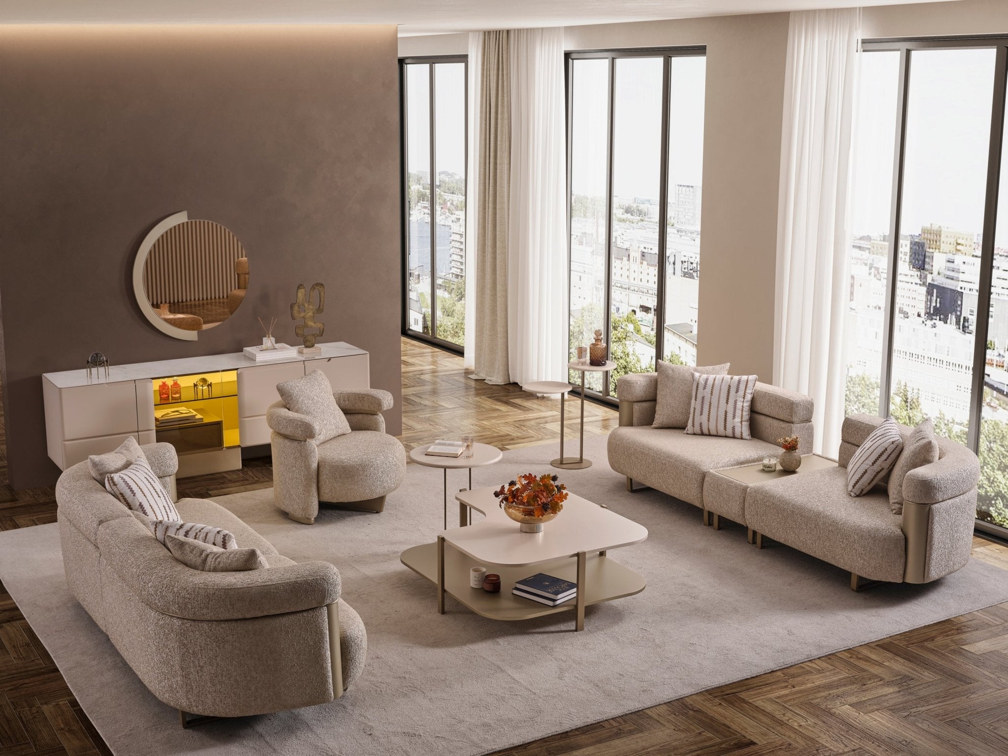 Nordic Luxury Koltuk Takımı - Rossohome