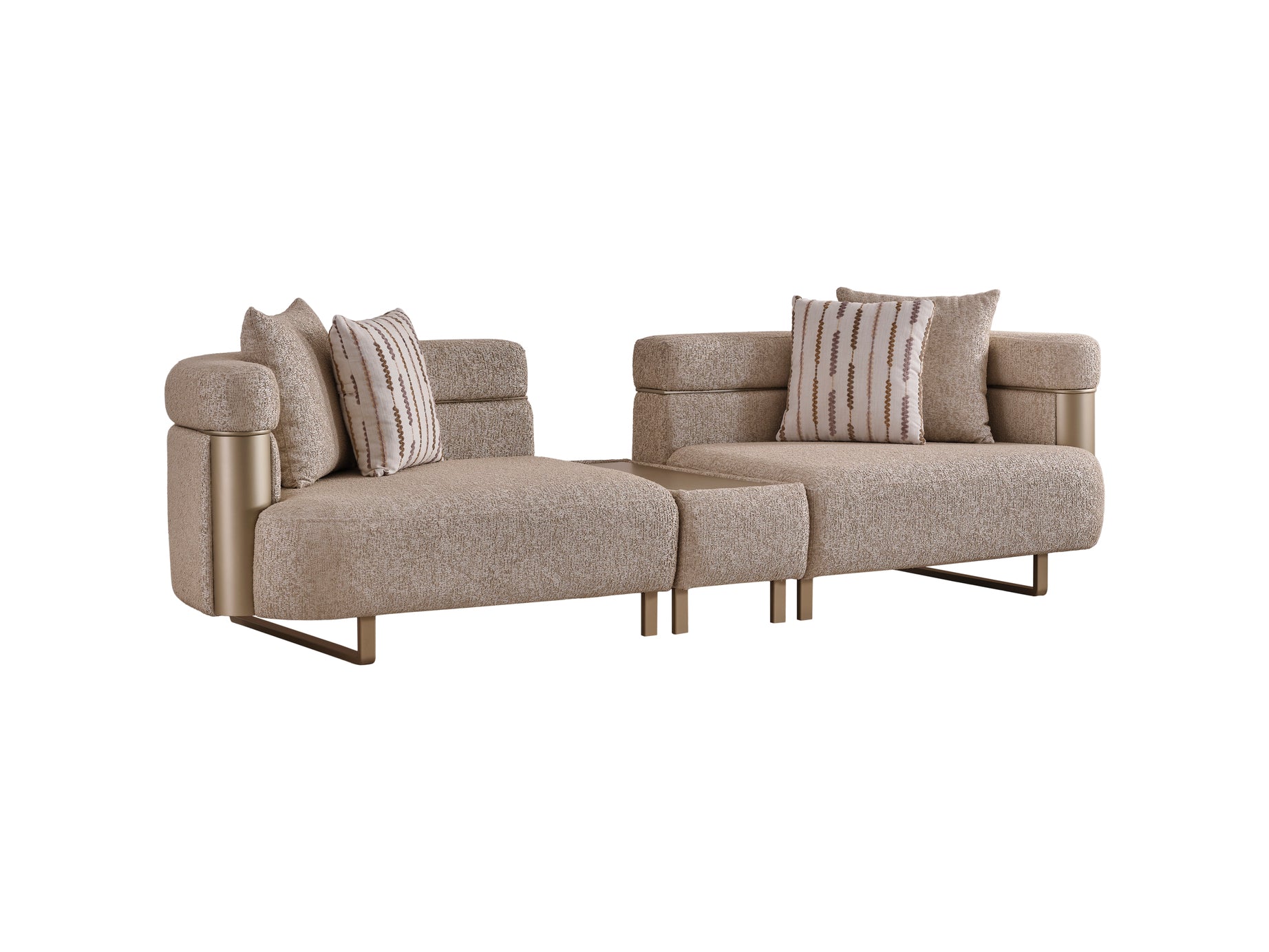 Nordic Luxury Dörtlü Koltuk - Rossohome