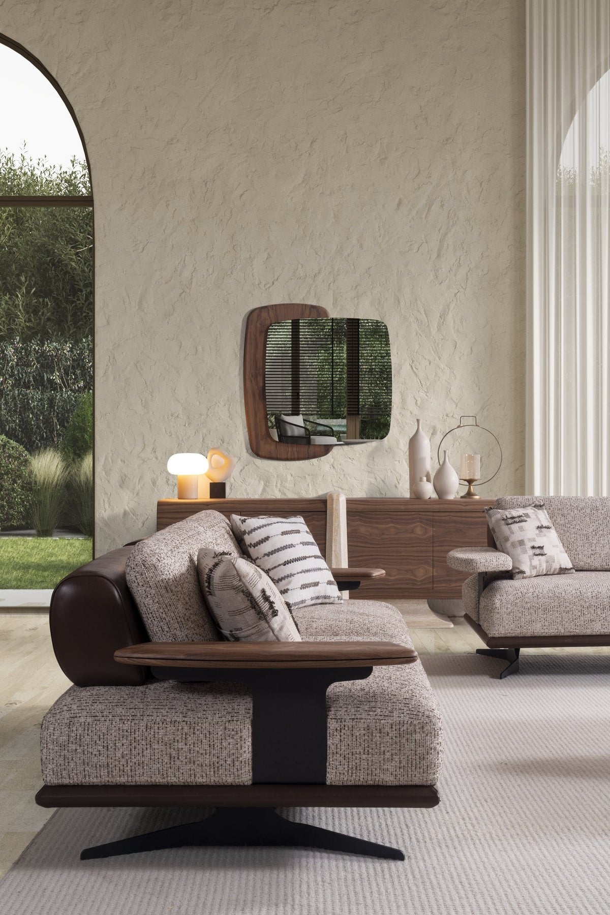 Prada Üçlü Koltuk - Rossohome