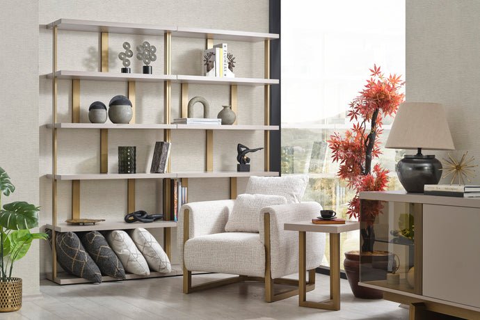Mila Kitaplık 2 Adet - Rossohome