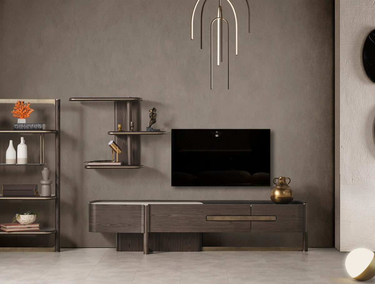 West TV Üst Modül tv ünitesi - İnci Design