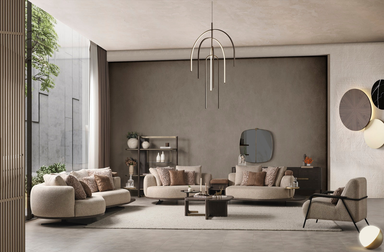 West Koltuk Takımı (3+3+1)