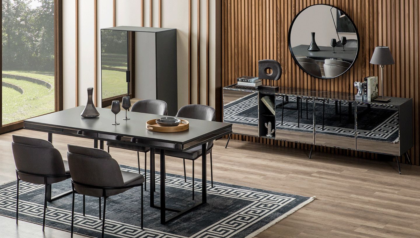 Bronze Yemek Odası Takımı - Resim 1