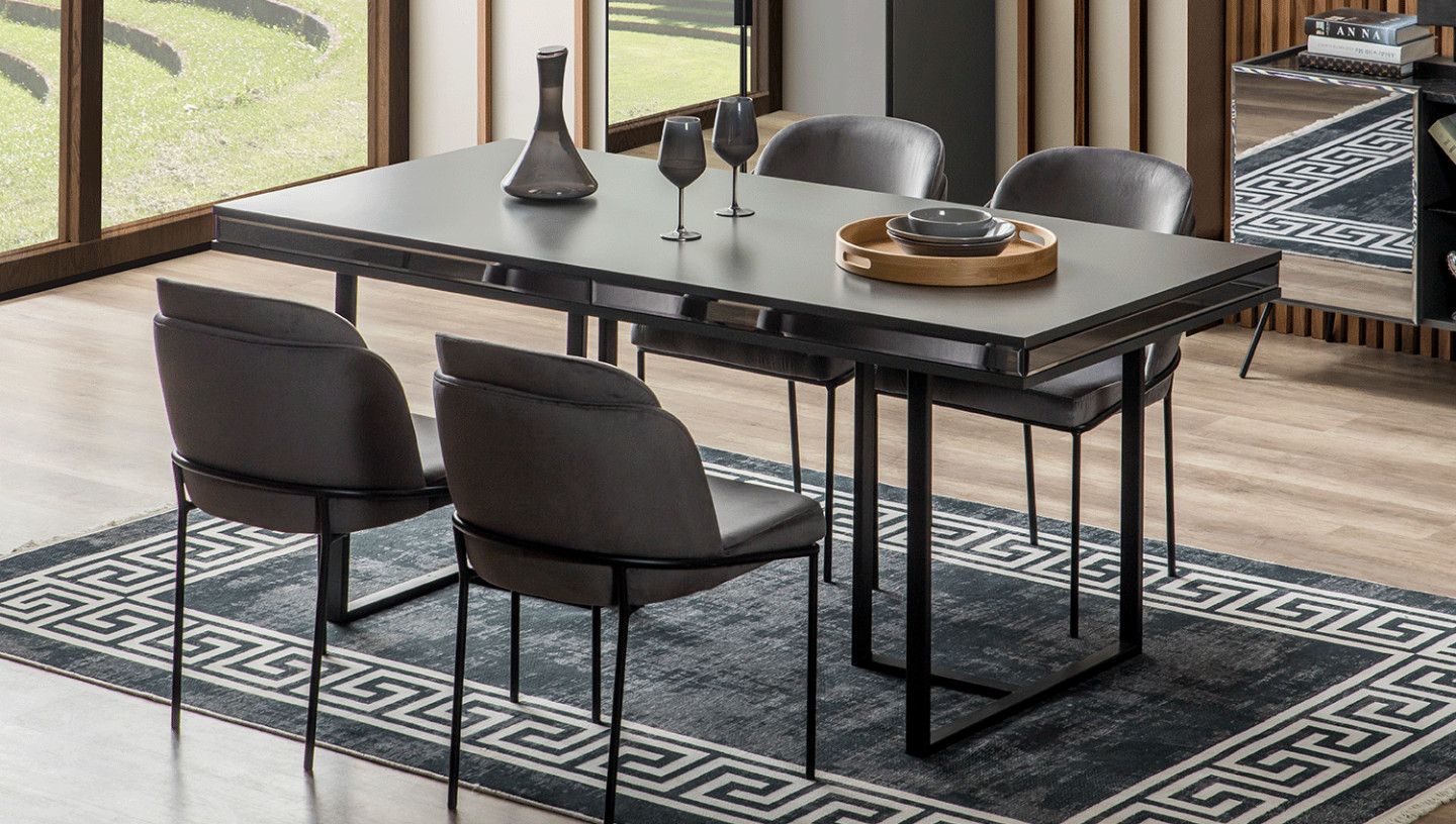 Bronze Yemek Odası Takımı - Resim 3