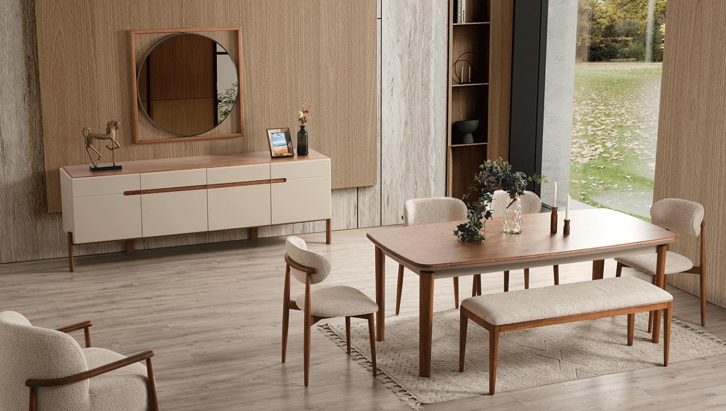 Vera Yemek Odası Takımı - Resim 3