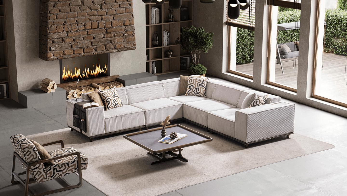 Puffy Köşe Koltuk - Resim 6