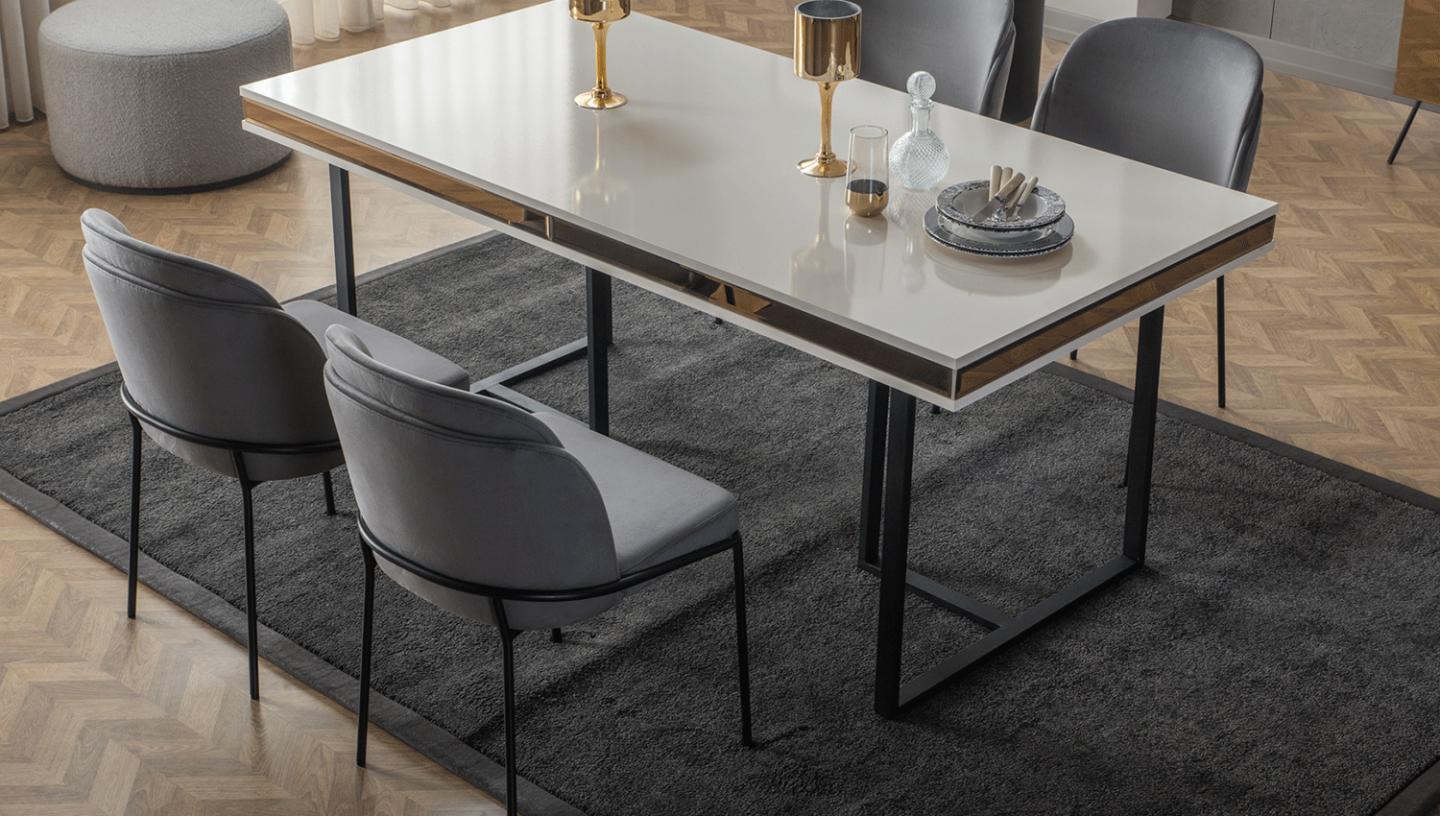 Bronze Aytaşı Yemek Odası - Resim 9