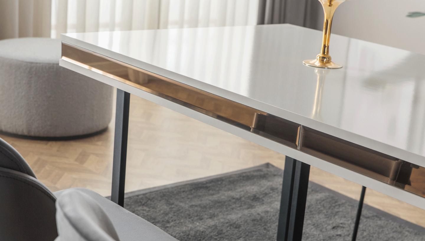 Bronze Aytaşı Yemek Odası - Resim 12