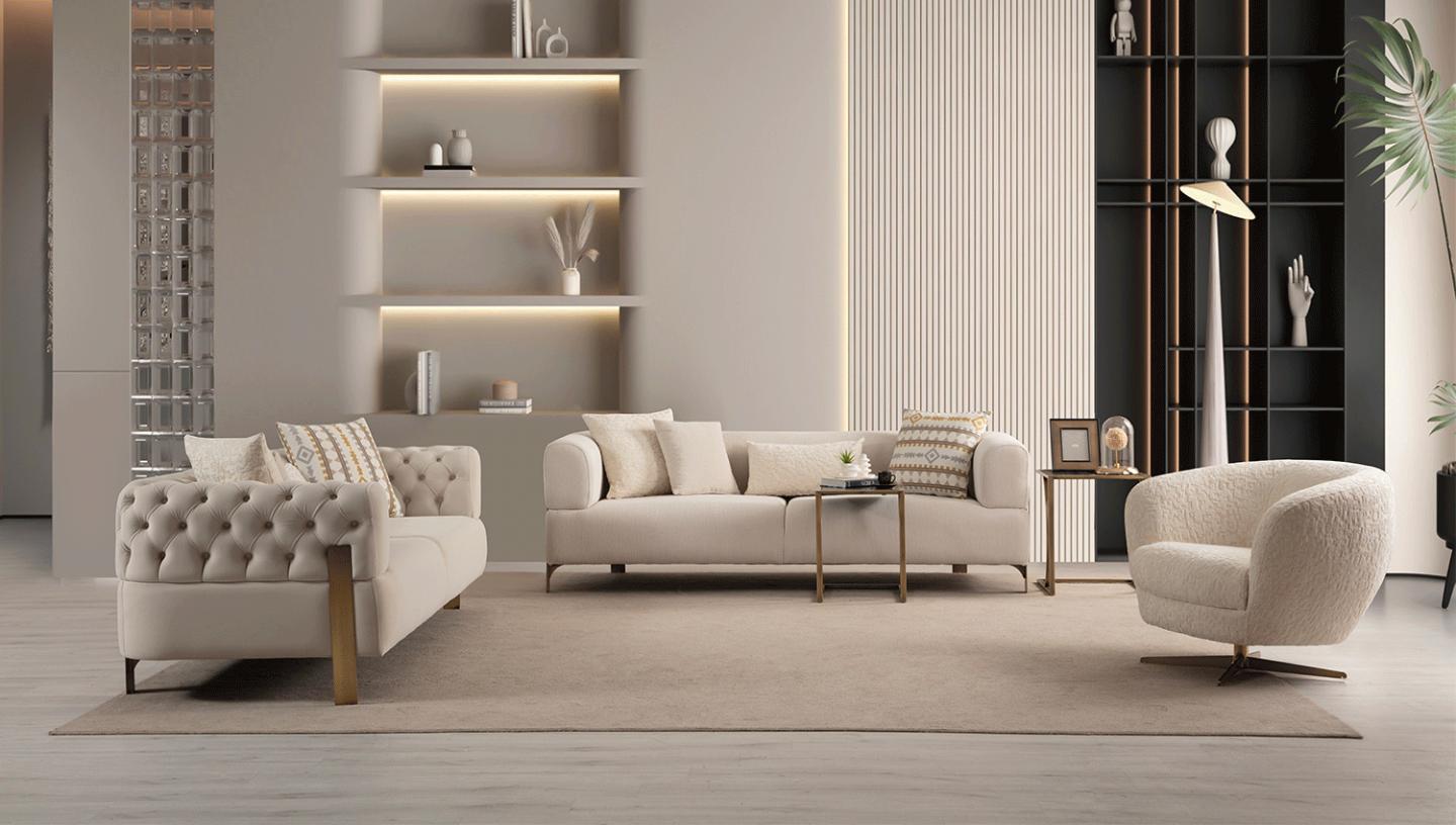 Cratos Antik Koltuk Takımı - Resim 1