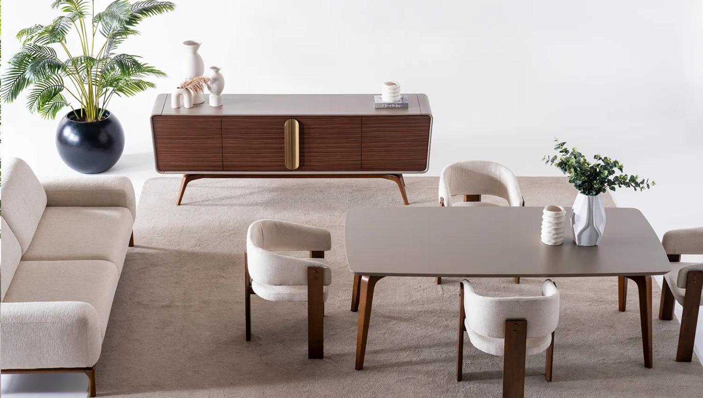 Oslo Yemek Odası Takımı - Resim 4