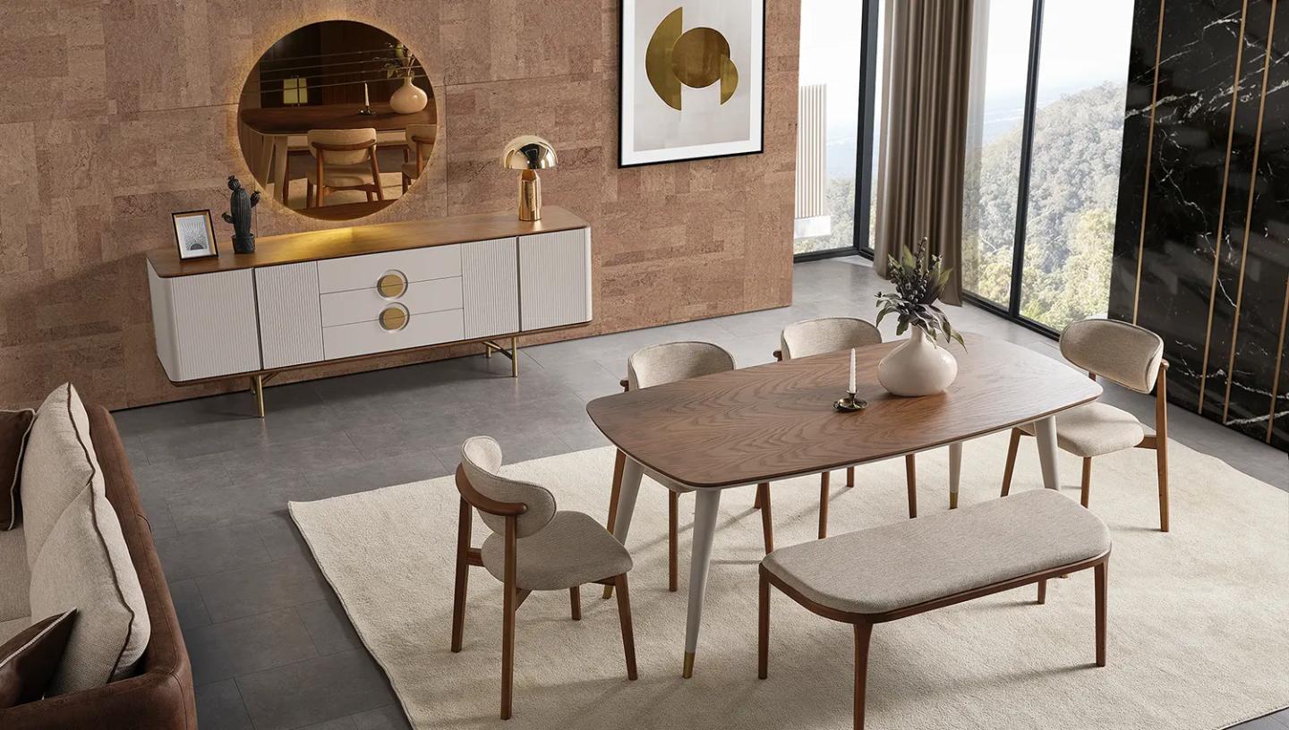 Viola Yemek Odası Takımı - Resim 2