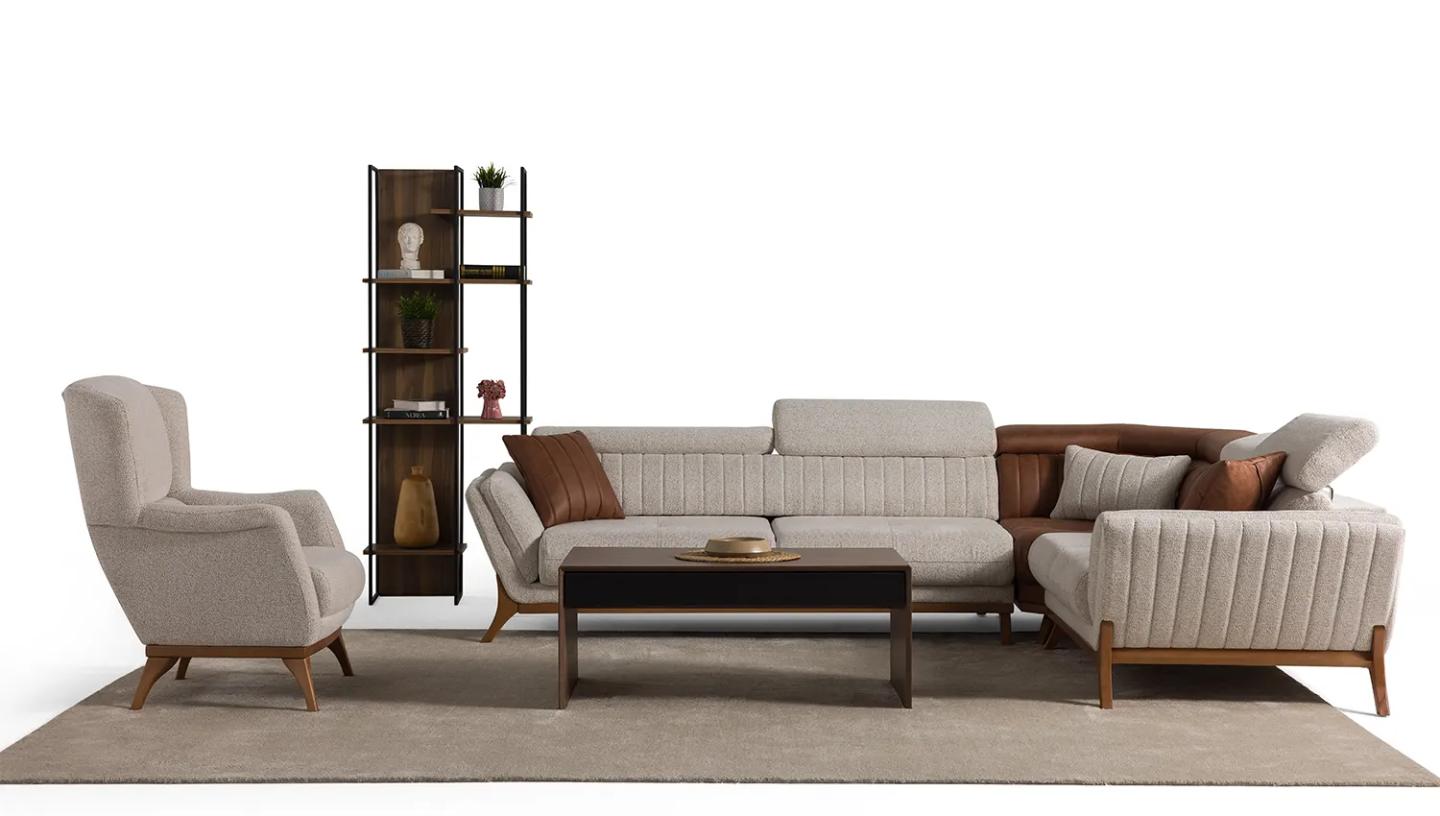 Alen Köşe Koltuk Takımı - Resim 1