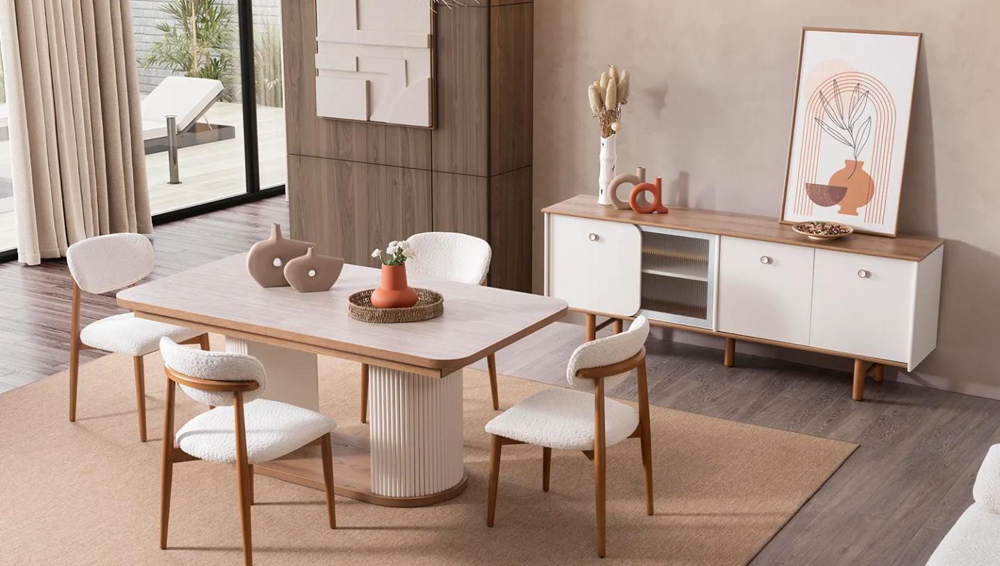 Virjin Yemek Odası Takımı - Resim 4