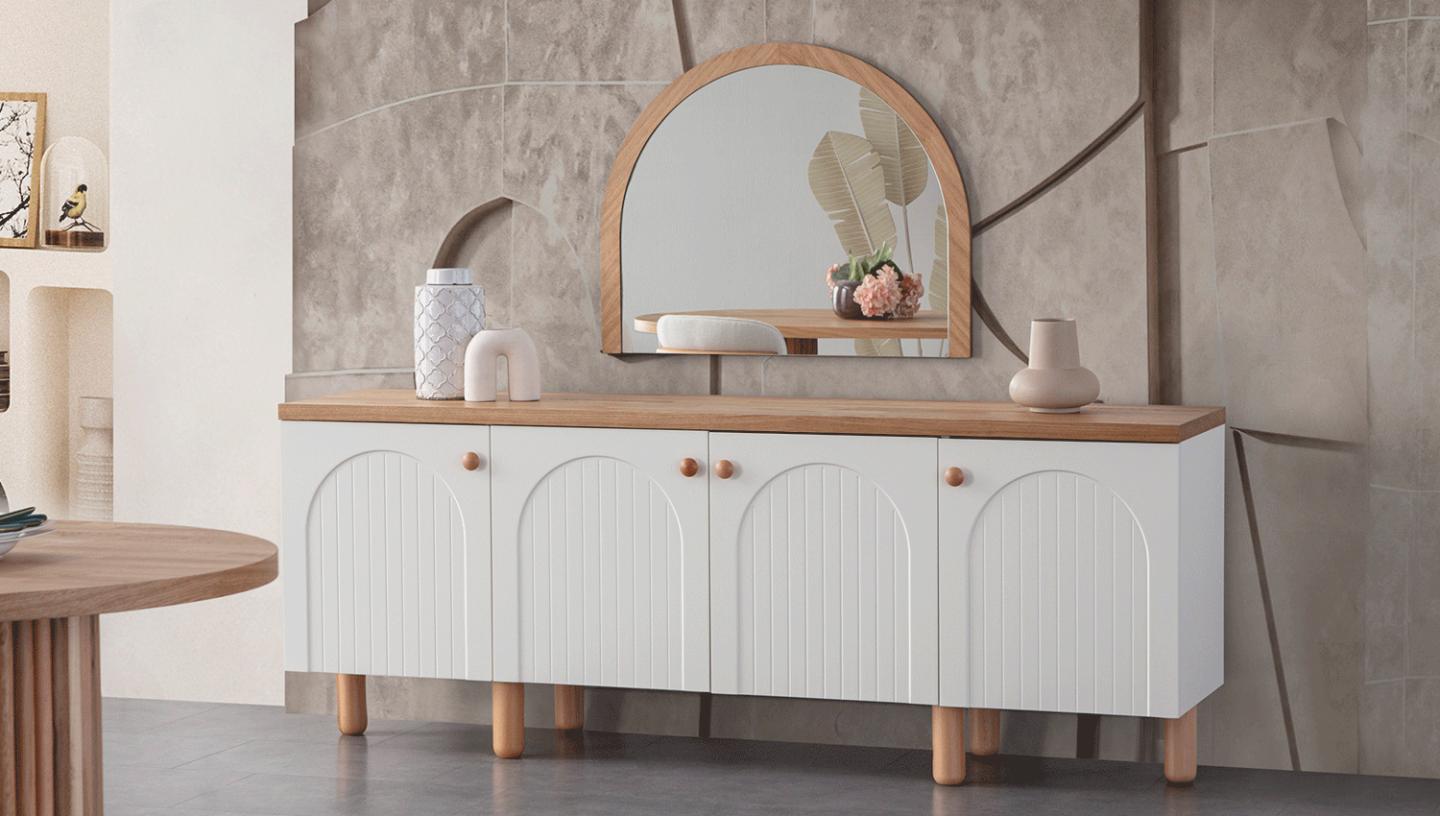 Nervür Yemek Odası Takımı - Resim 3