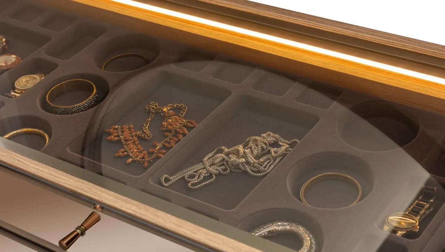 Bronze Ceviz Yatak Odası Takımı - Resim 14