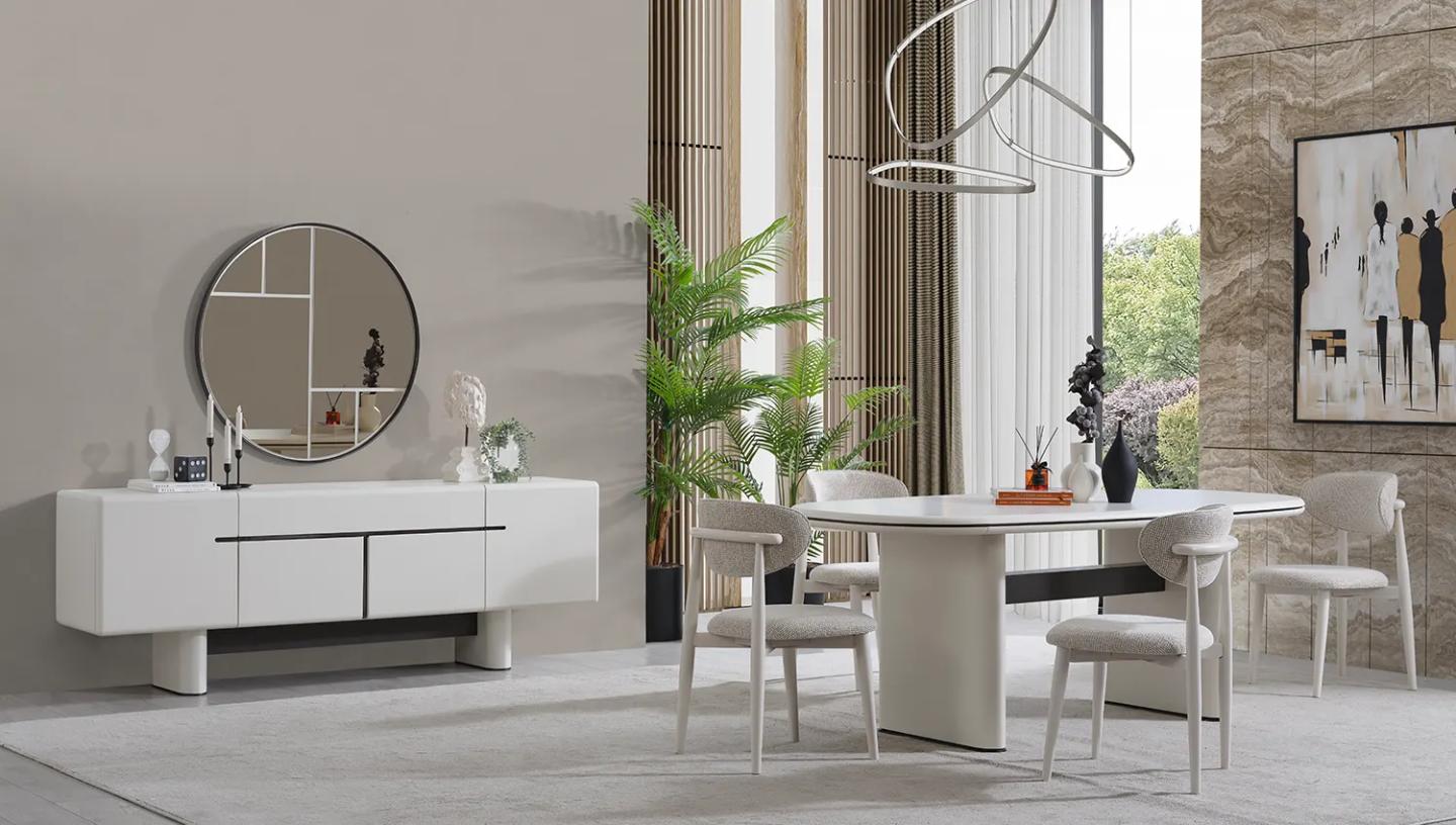 Dallas Premium Yemek Odası Takımı - Resim 3