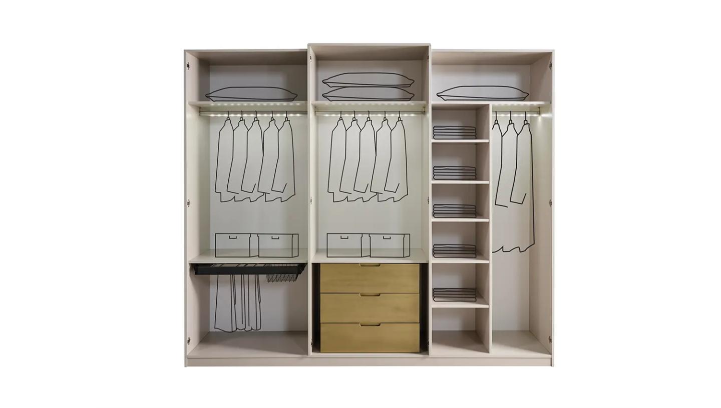 Berlin Yatak Odası Takımı  - Resim 17