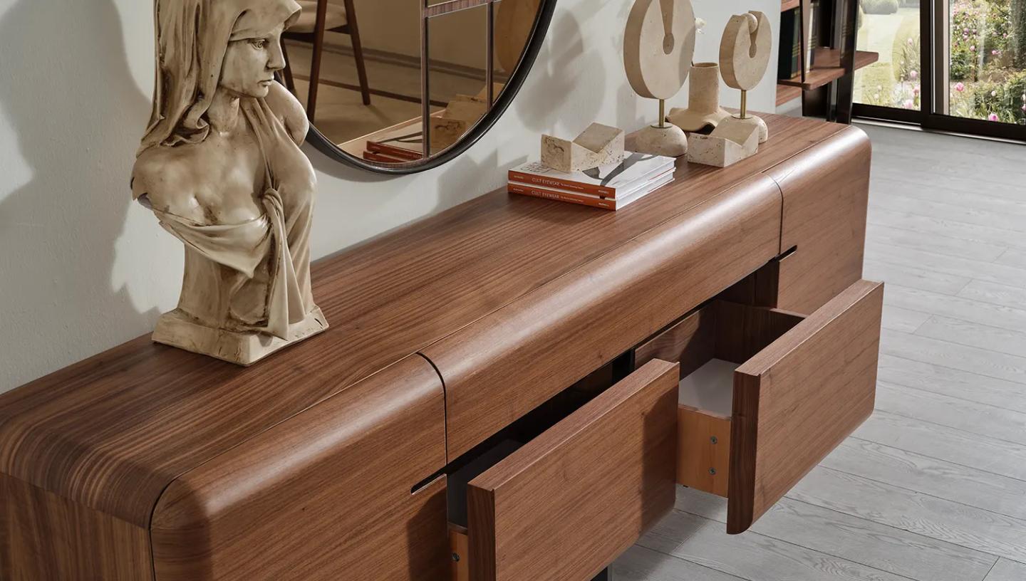 Dallas Ceviz Yemek Odası Takımı - Resim 6