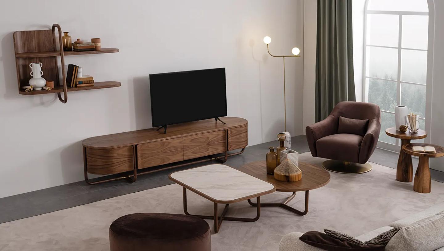 Olinda Seramik Orta Sehpa - Resim 1