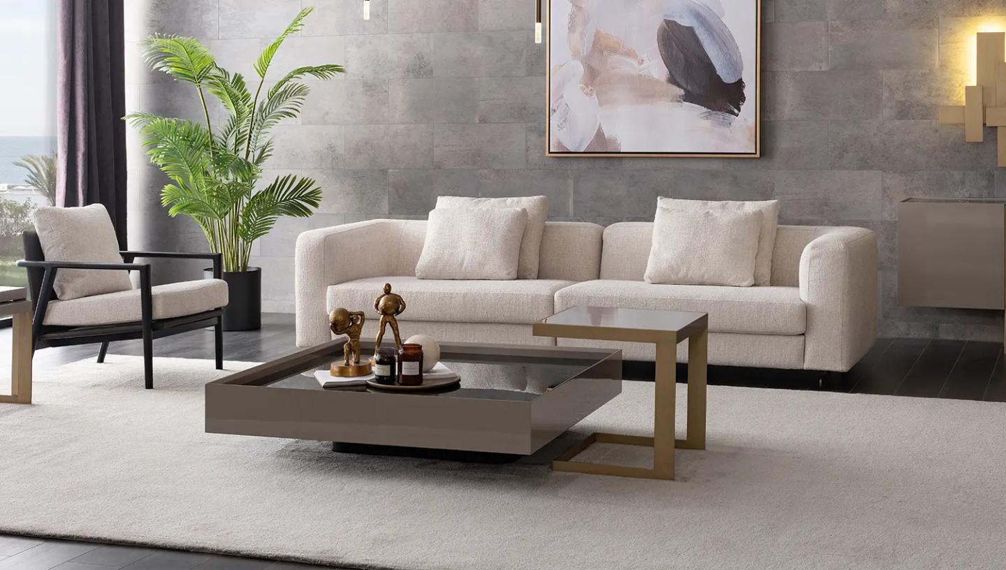 Moly Orta Sehpa Kare - Resim 1