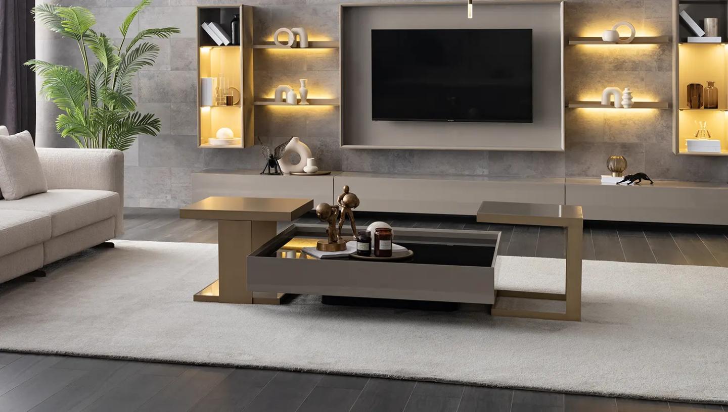 Moly Orta Sehpa Kare - Resim 2